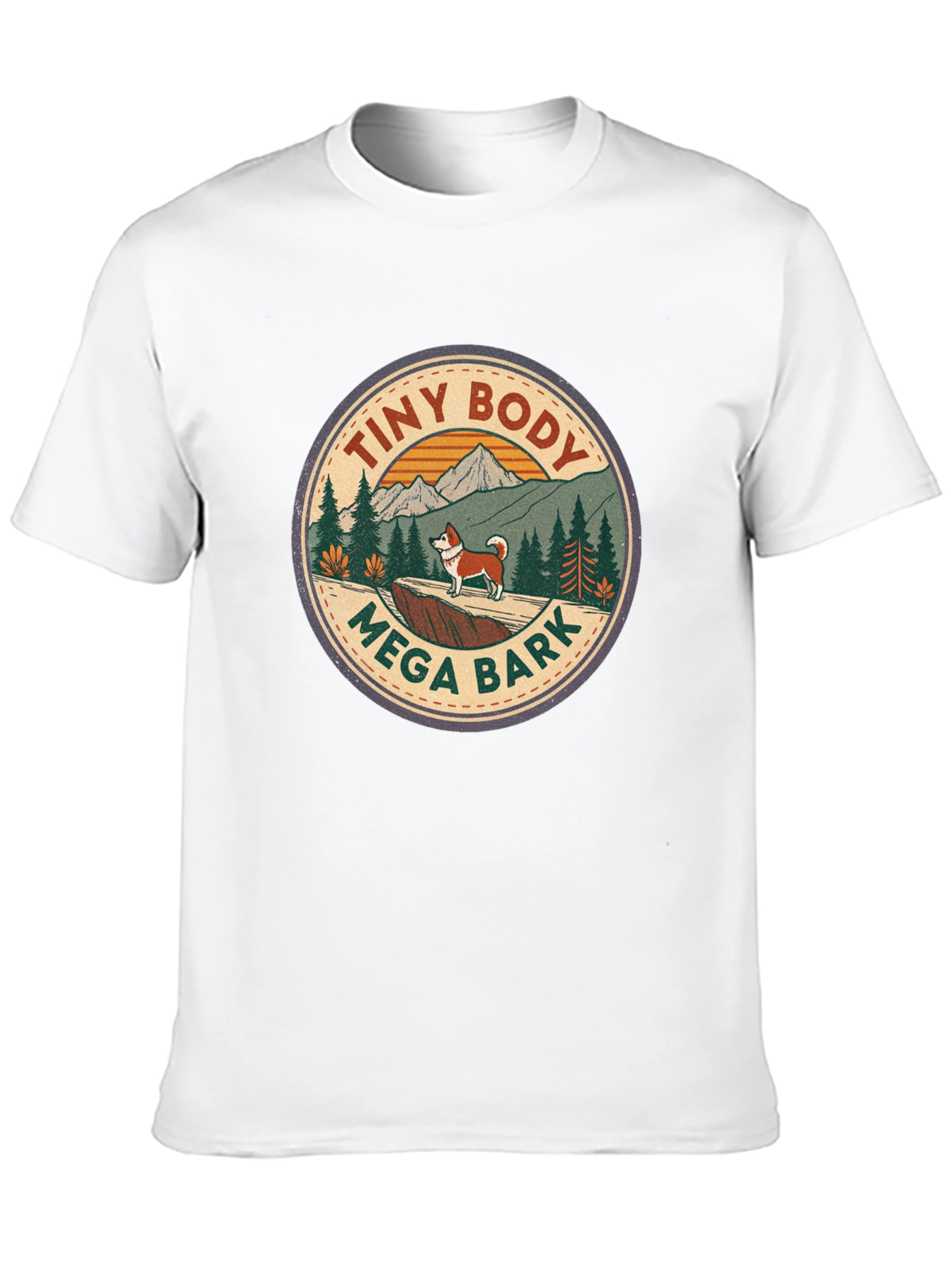 Tiny Body Mega Bark Graphic T-Shirt