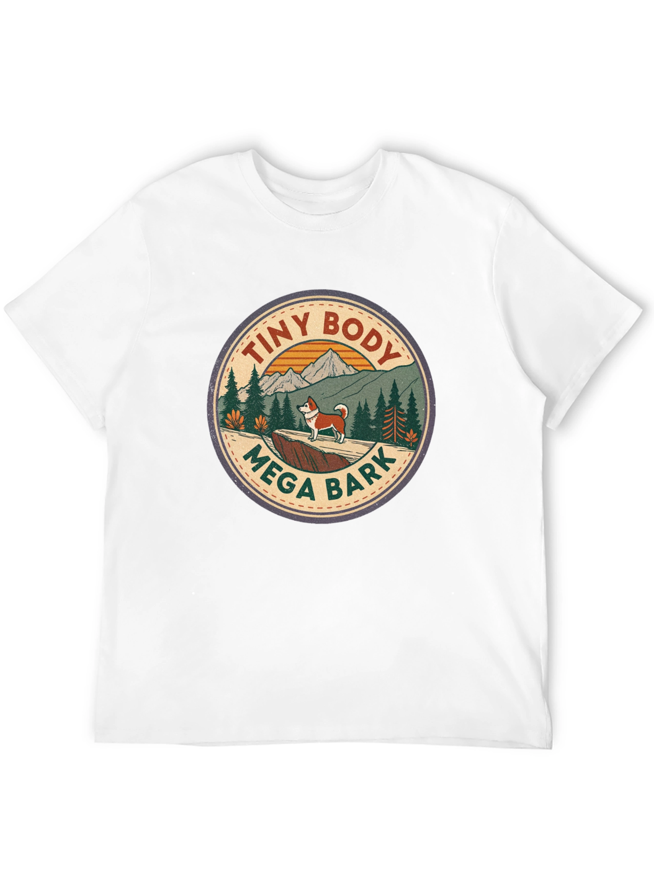 Tiny Body Mega Bark Graphic T-Shirt