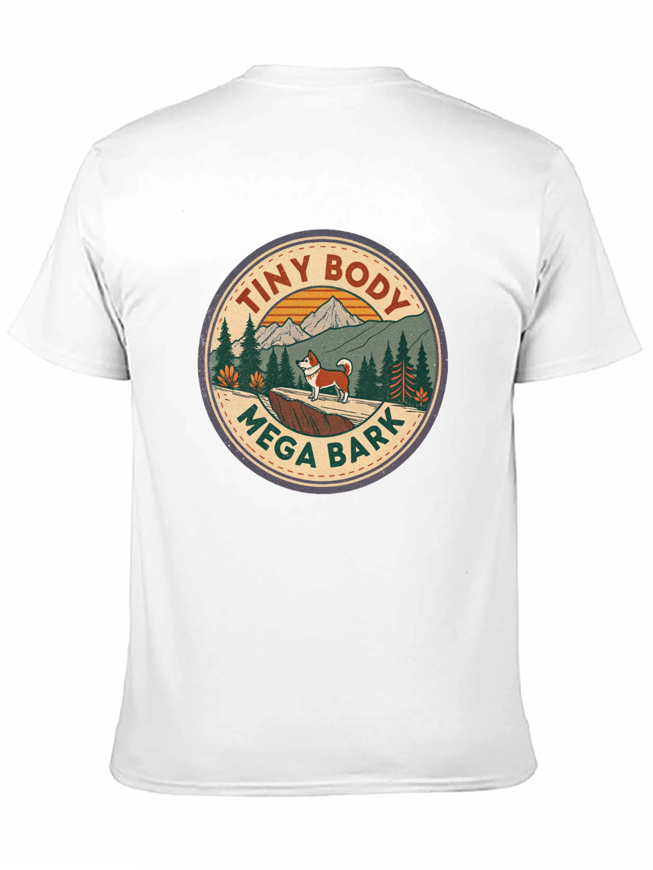 Tiny Body Mega Bark Graphic T-Shirt