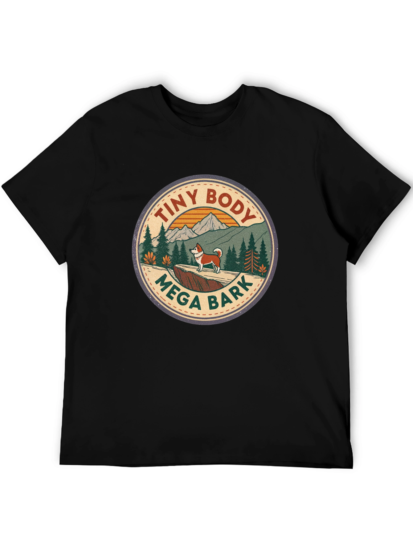 Tiny Body Mega Bark Graphic T-Shirt