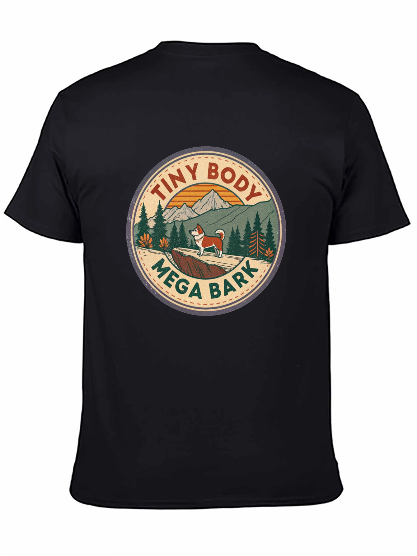Tiny Body Mega Bark Graphic T-Shirt