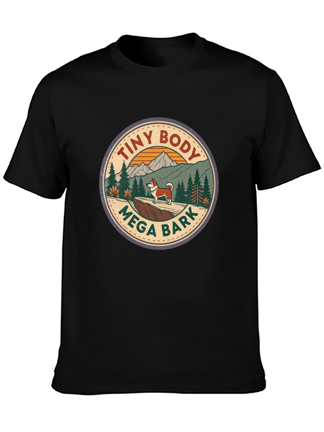 Tiny Body Mega Bark Graphic T-Shirt
