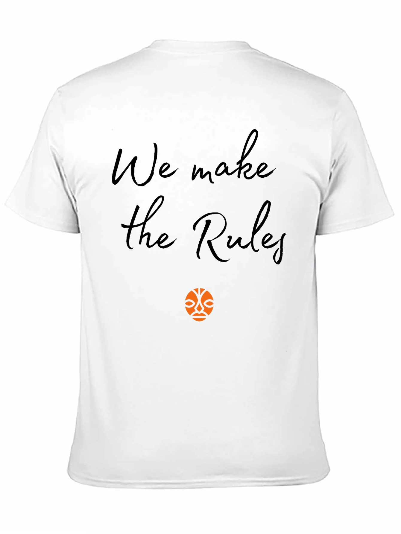 We Make the Rules Black Graphic Tee