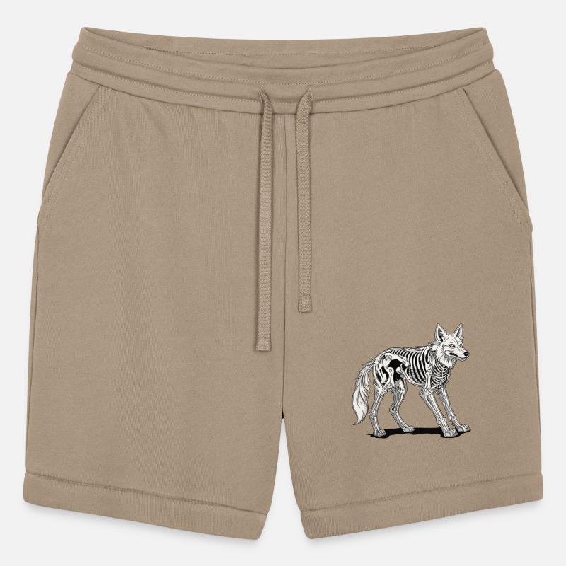 Wolf Skeleton Illustration