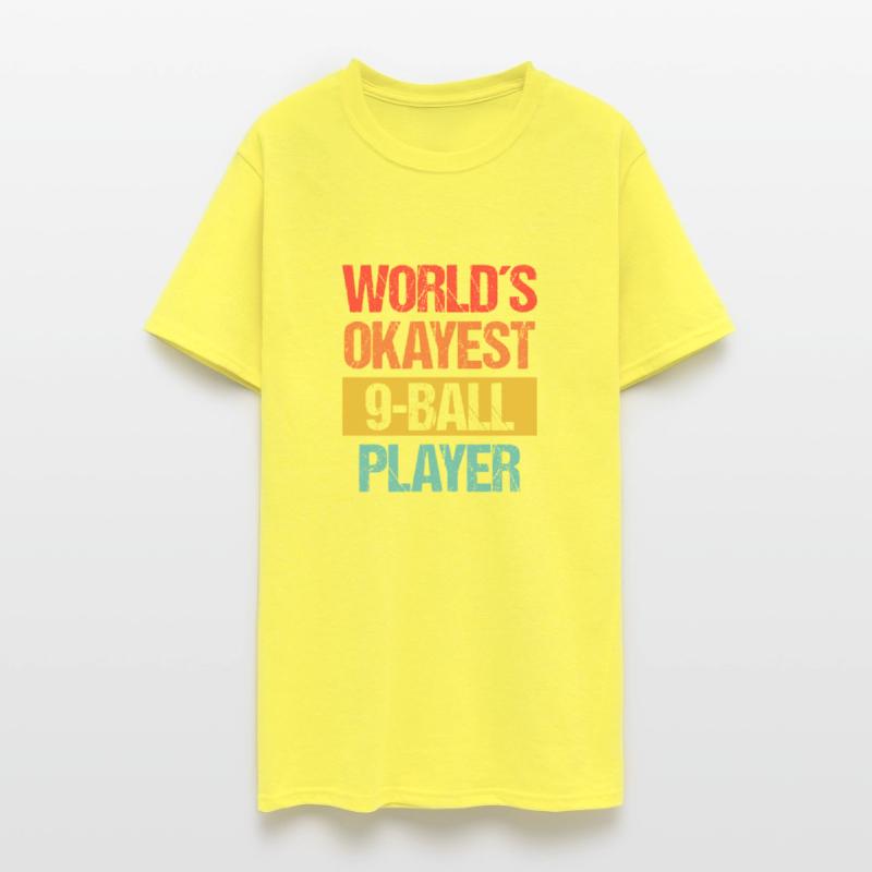 World's Okayest 9 Ball Player - Casual Billiards