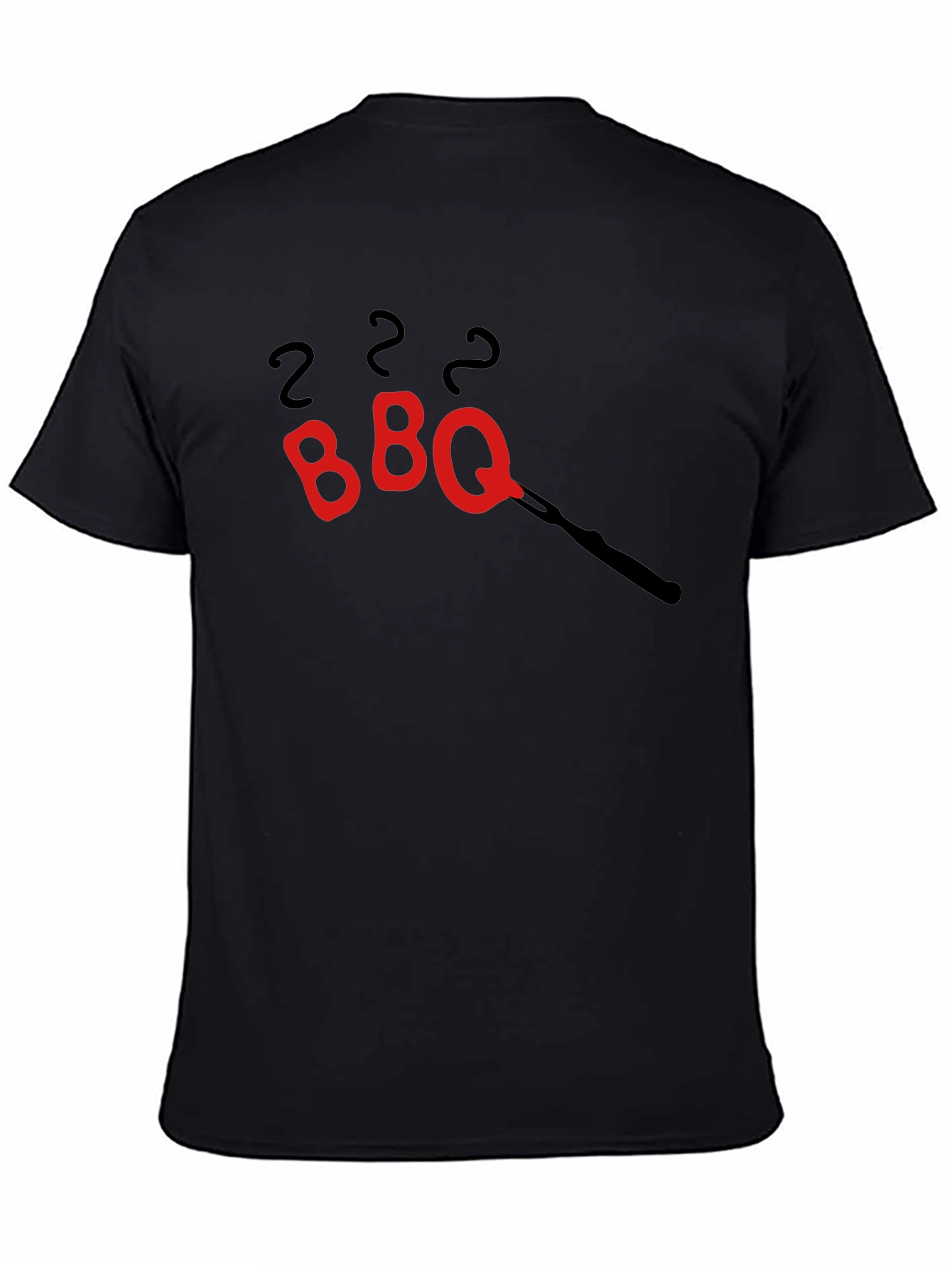 BBQ Grill Master T-Shirt - Black Cotton Tee