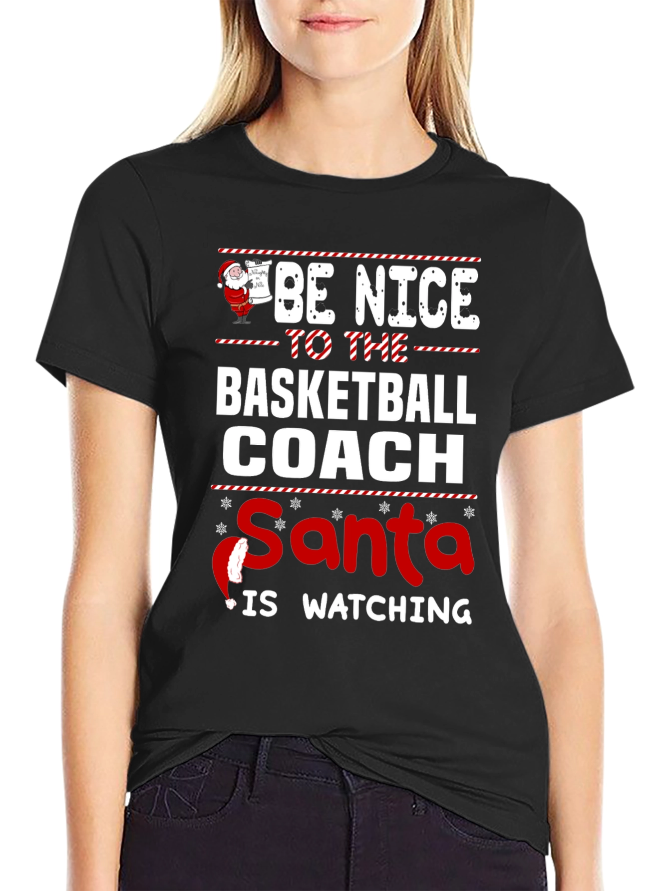 Be Nice to The Basketball Coach T-Shirt
