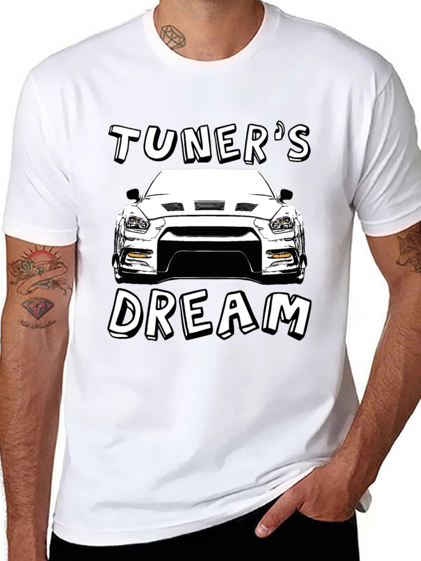 Tuners Dream Graphic Tee - Car Enthusiast Shirt