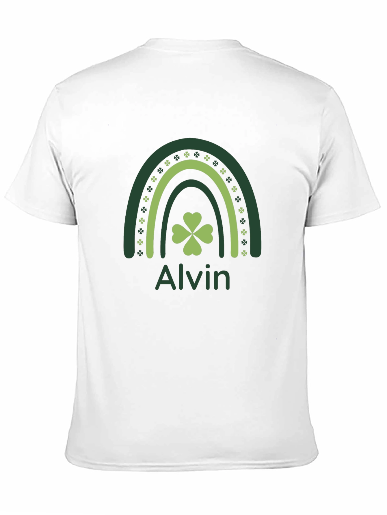 Alvin St. Patricks Day Shamrock Rainbow T-Shirt