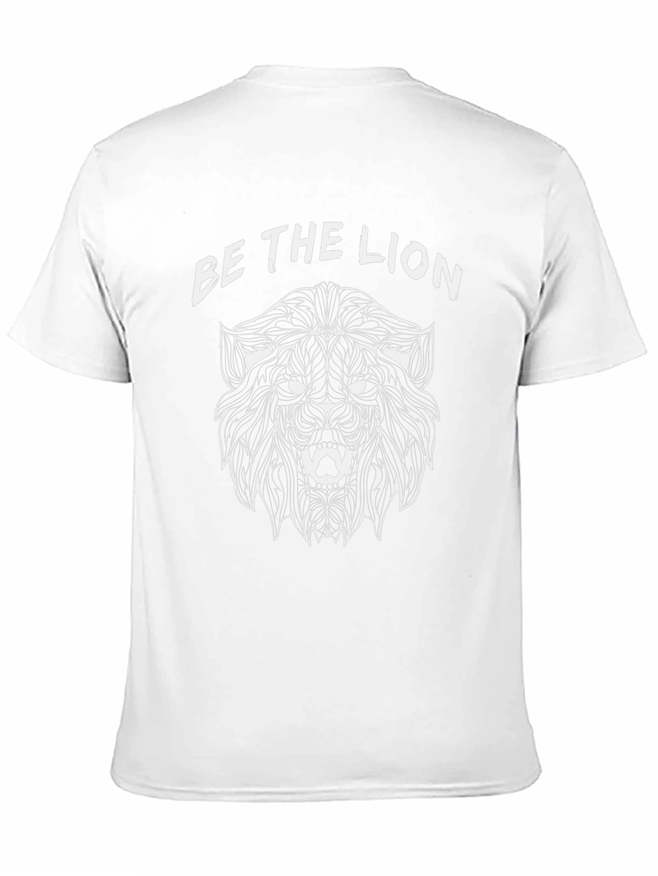 Be the Lion Graphic Tee - Black