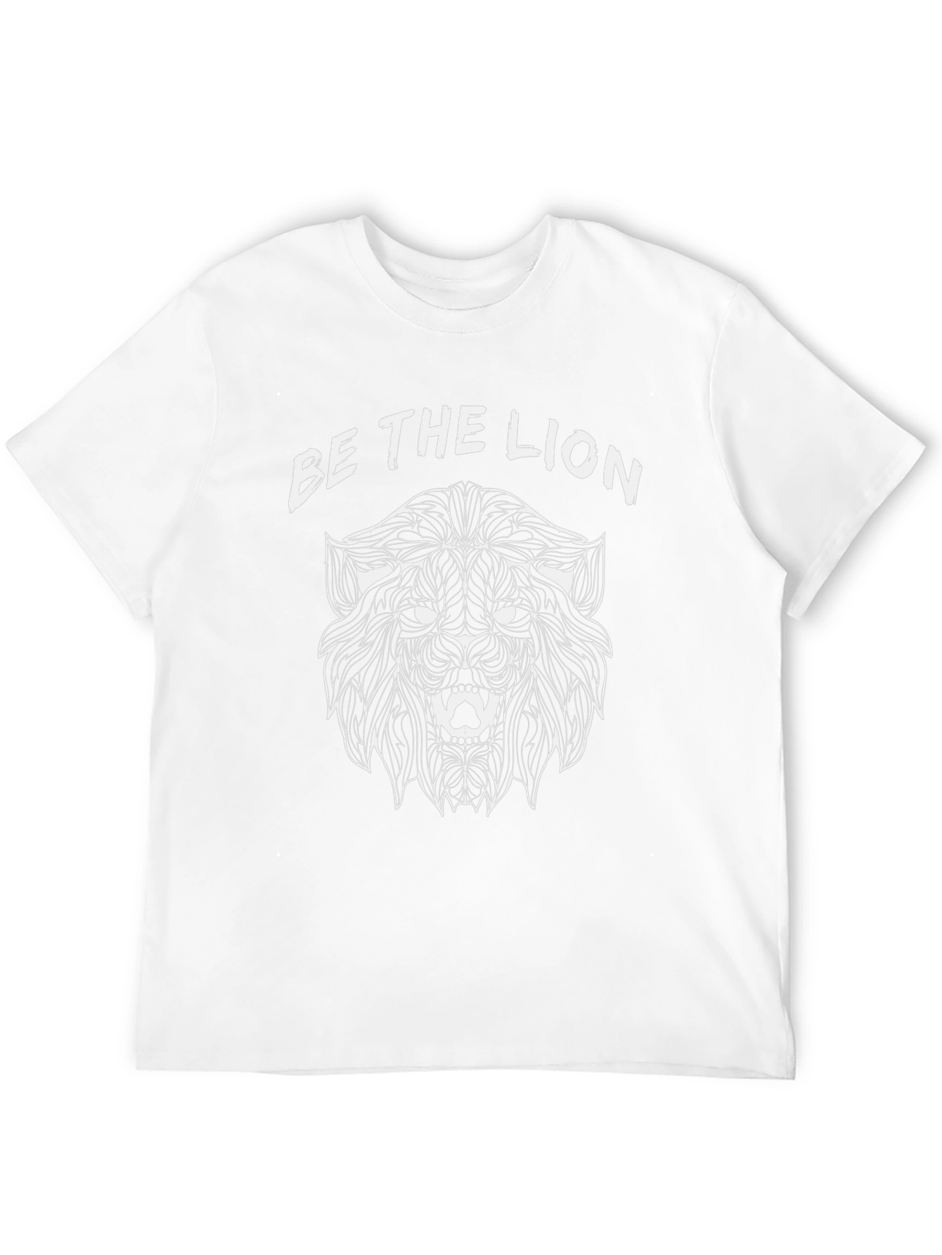 Be the Lion Graphic Tee - Black