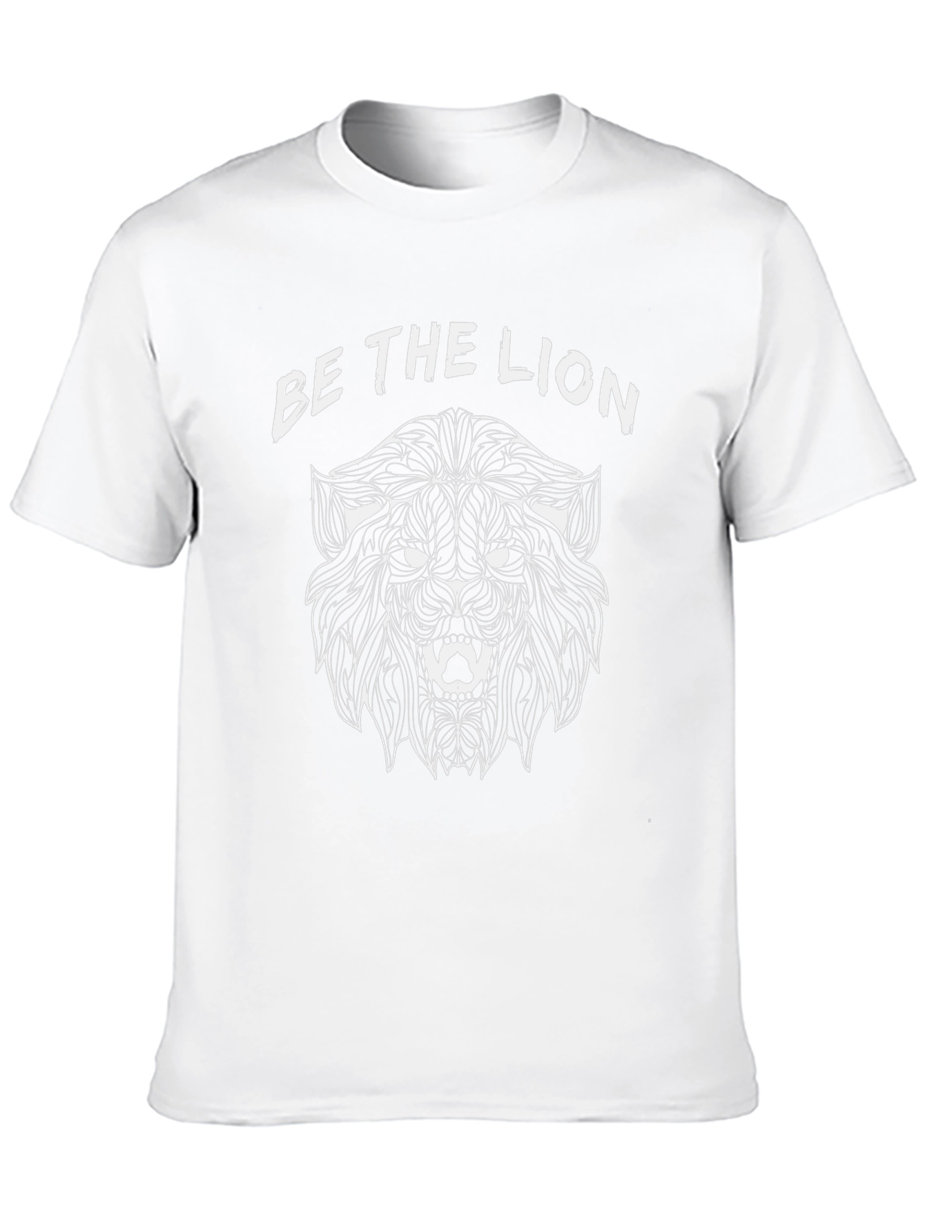 Be the Lion Graphic Tee - Black