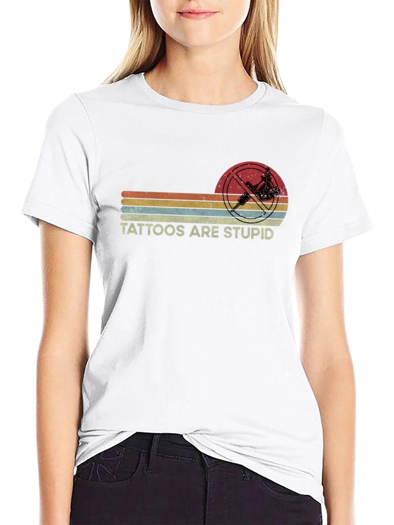 Tattoos Are Stupid Graphic Tee