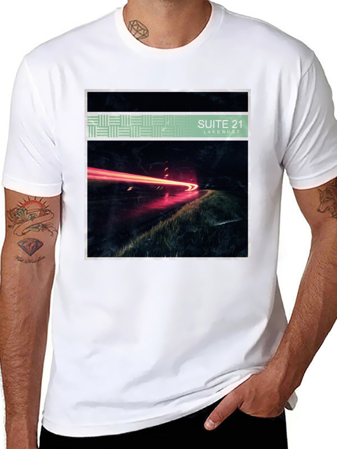 Suite 21 Black Graphic Tee