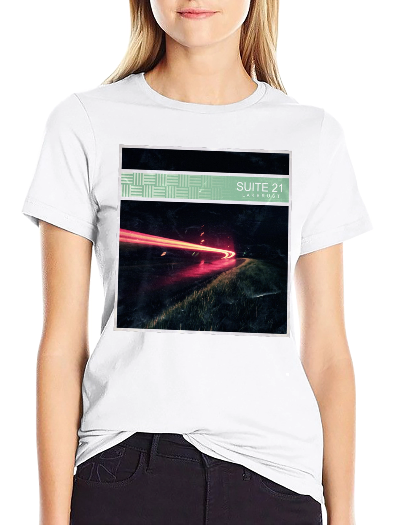 Suite 21 Black Graphic Tee
