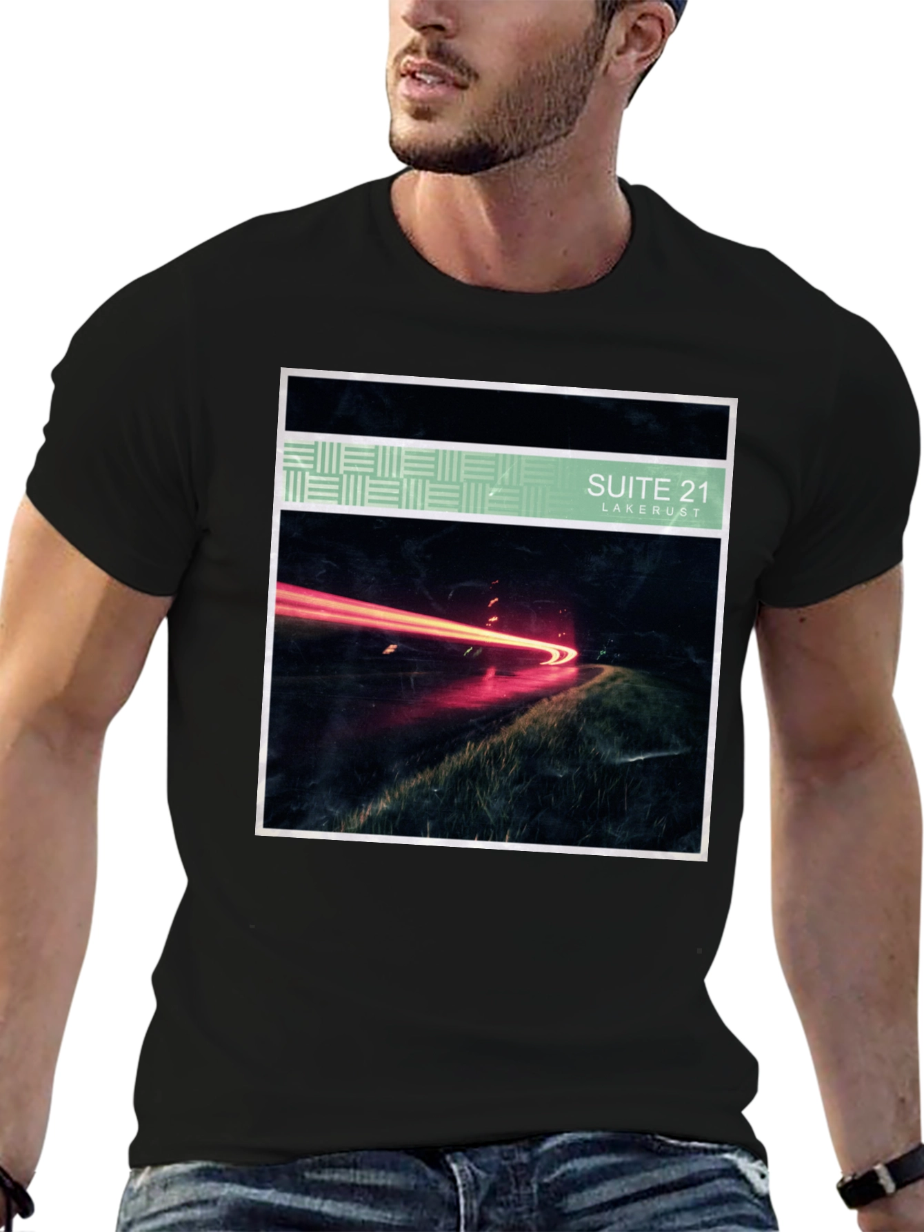 Suite 21 Black Graphic Tee
