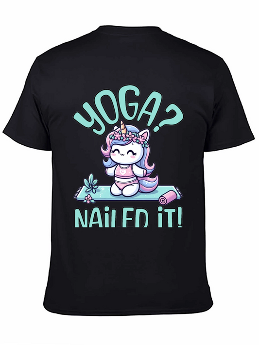 Yoga Unicorn T-Shirt - Nailed It!