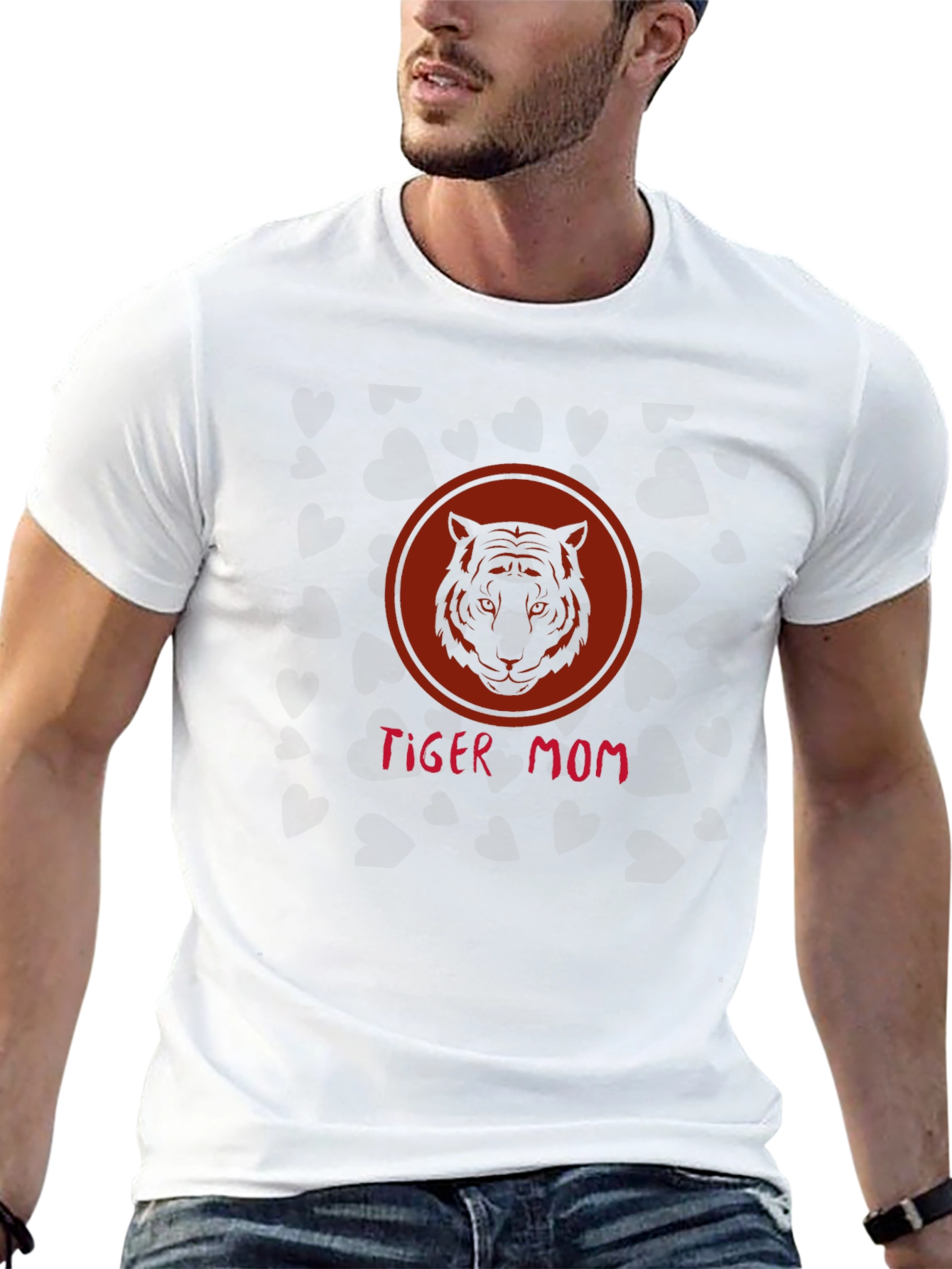 Tiger Mom Graphic Tee - Trendy Casual Shirt