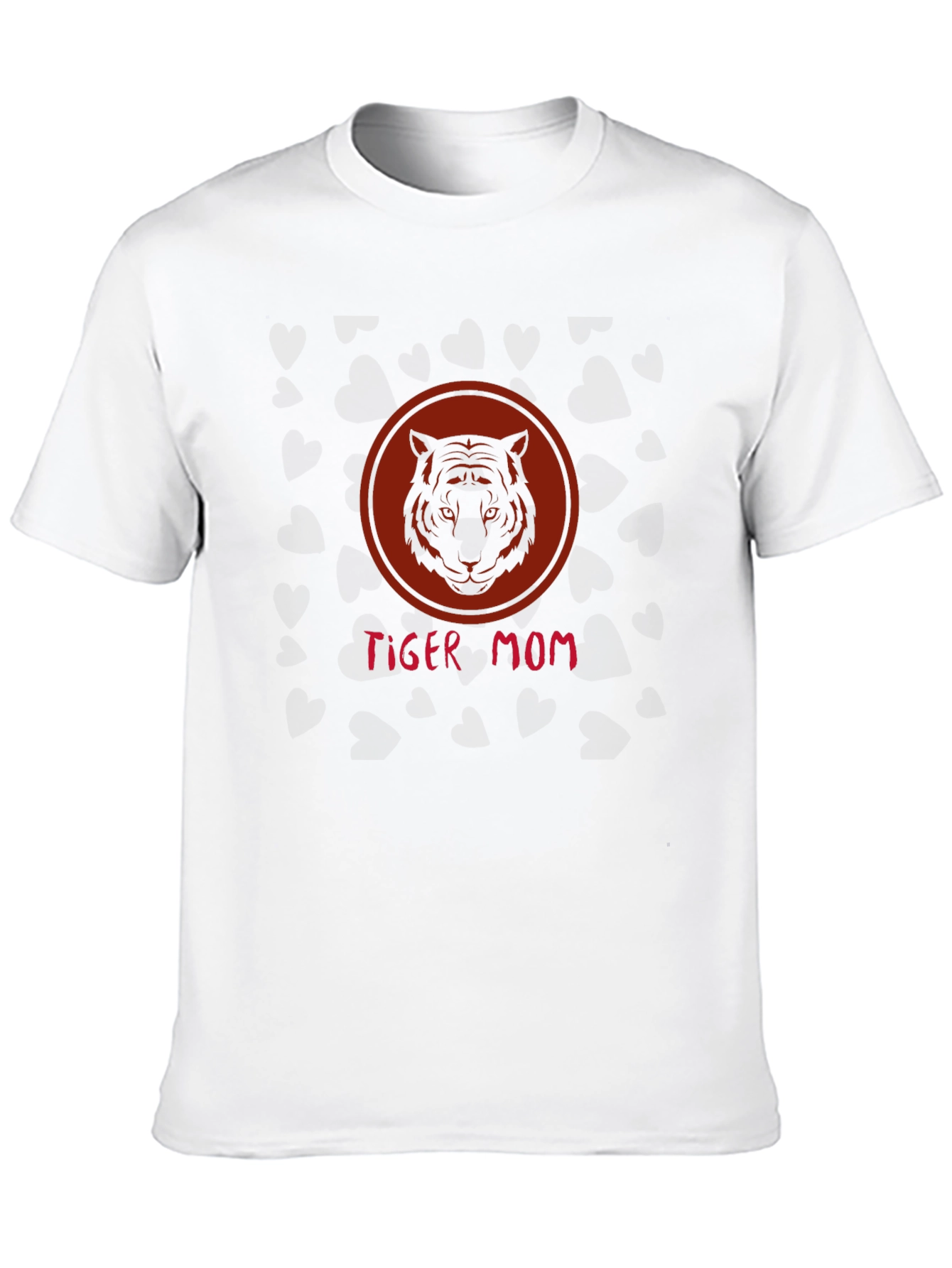 Tiger Mom Graphic Tee - Trendy Casual Shirt