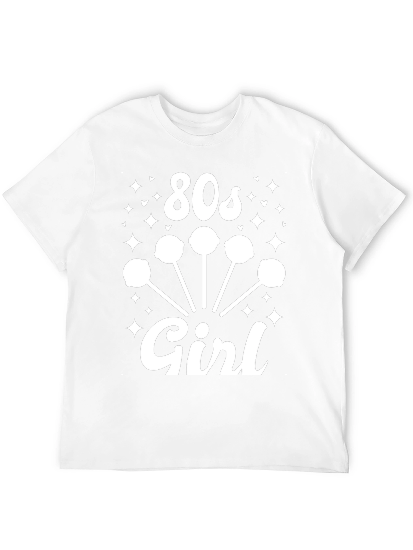 80s Girl Graphic T-Shirt - Retro Style
