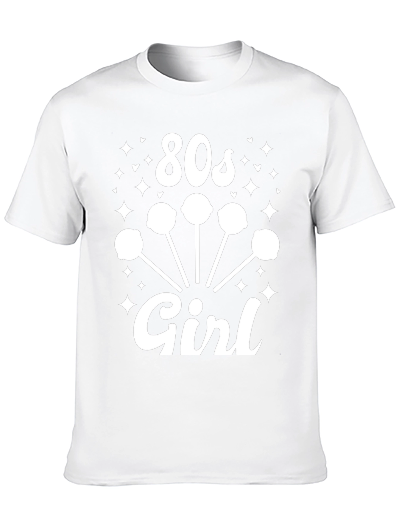 80s Girl Graphic T-Shirt - Retro Style