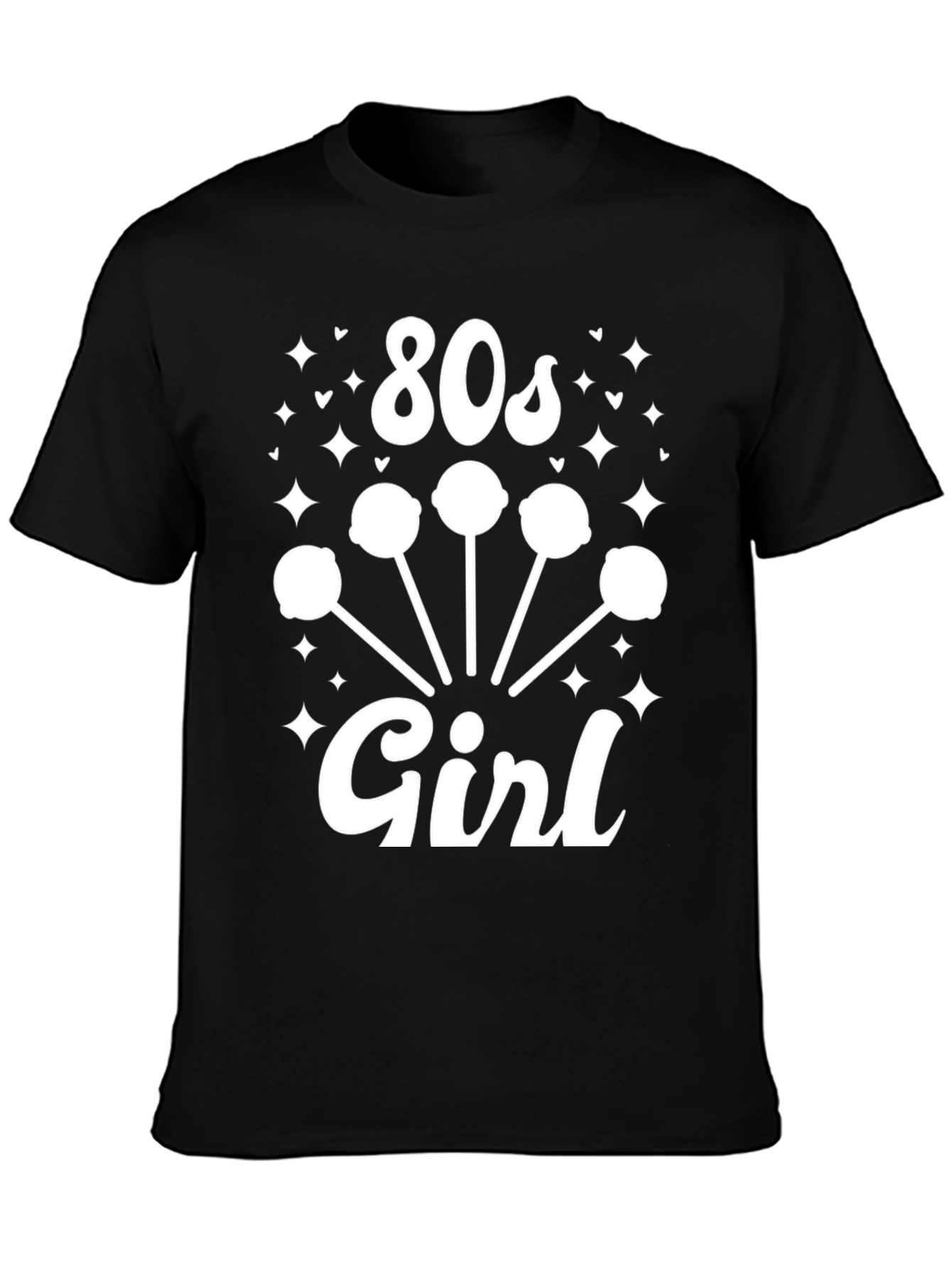 80s Girl Graphic T-Shirt - Retro Style