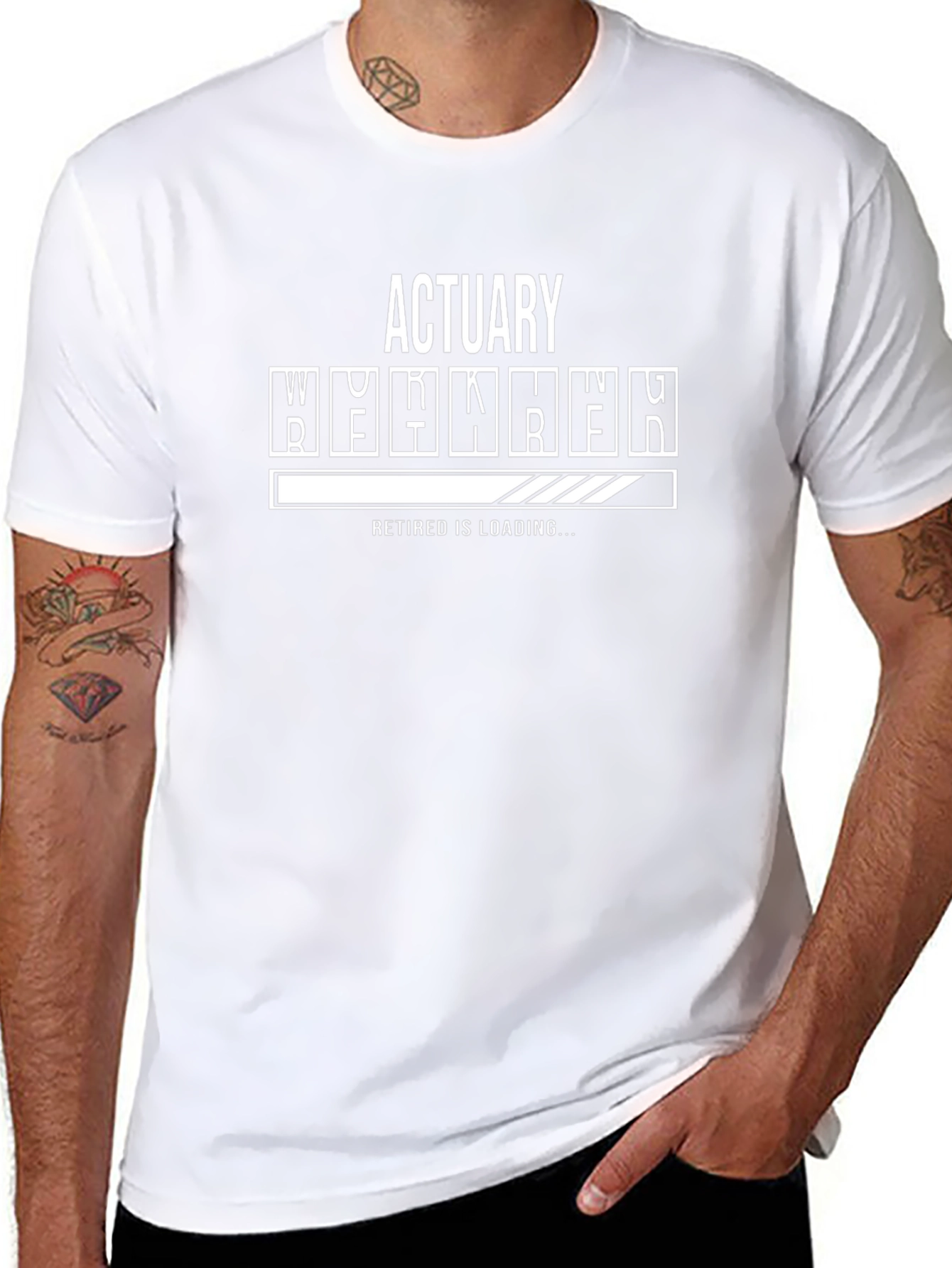 Actuary Retirement Loading T-Shirt