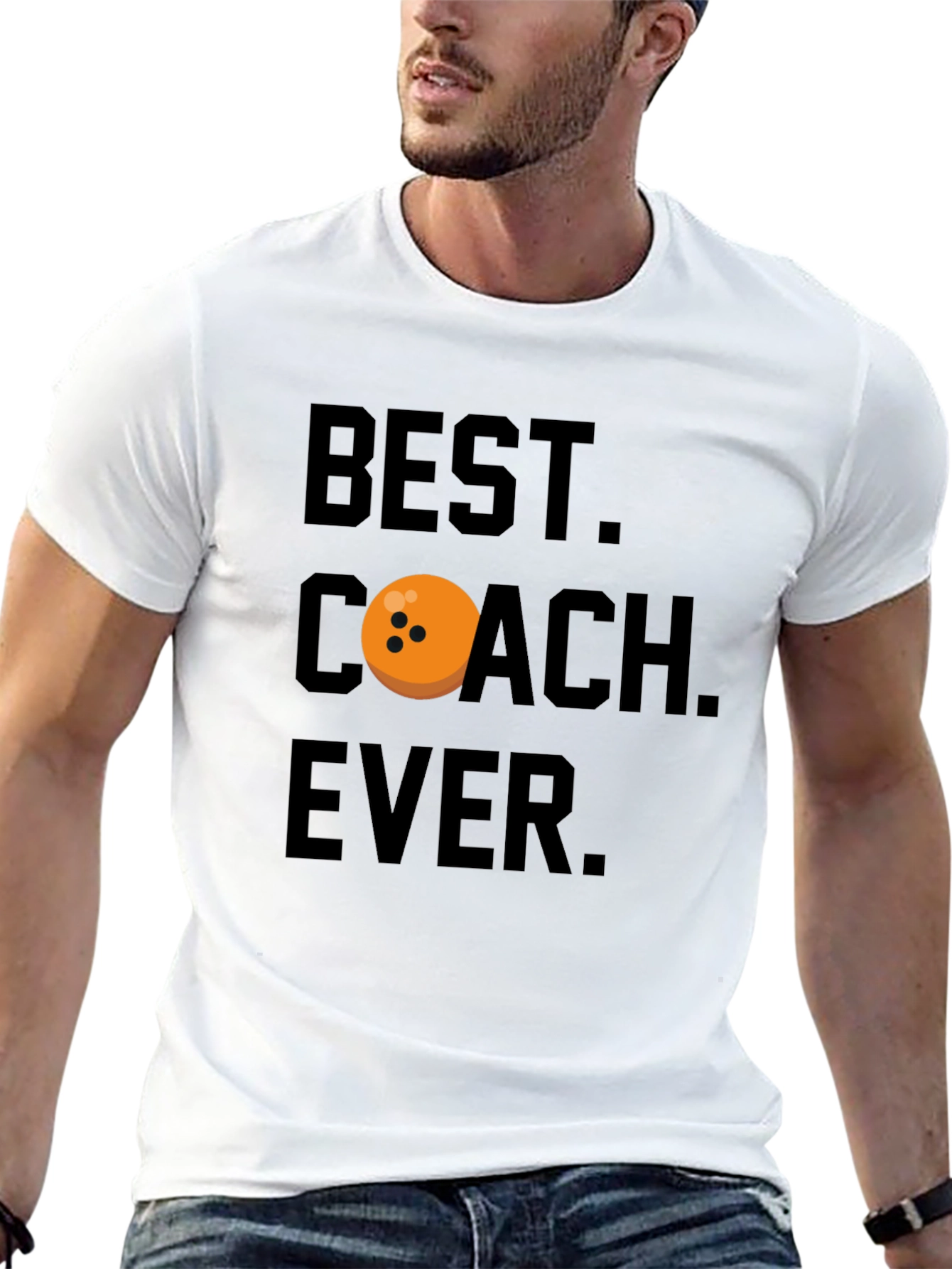 Best Coach Ever Bowling T-Shirt