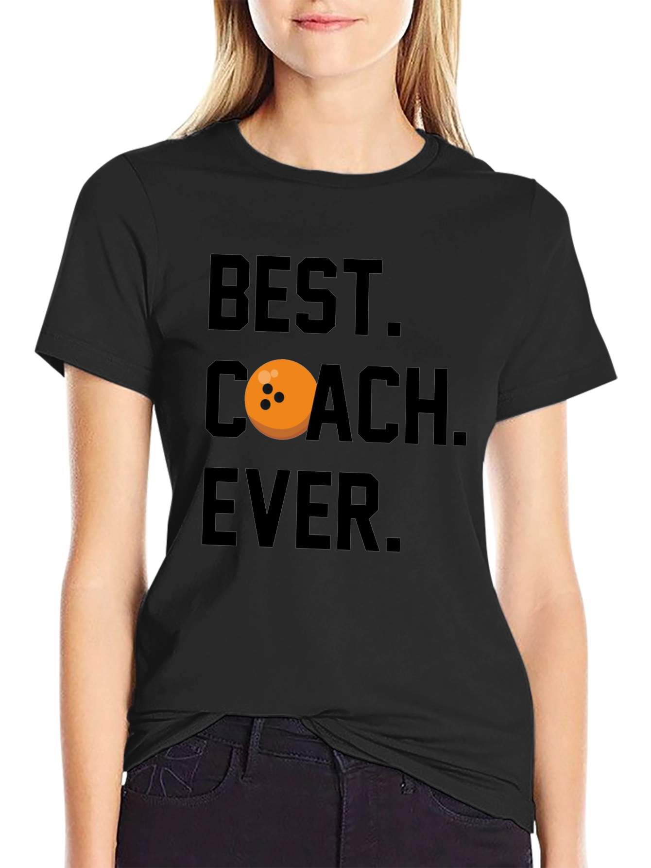 Best Coach Ever Bowling T-Shirt