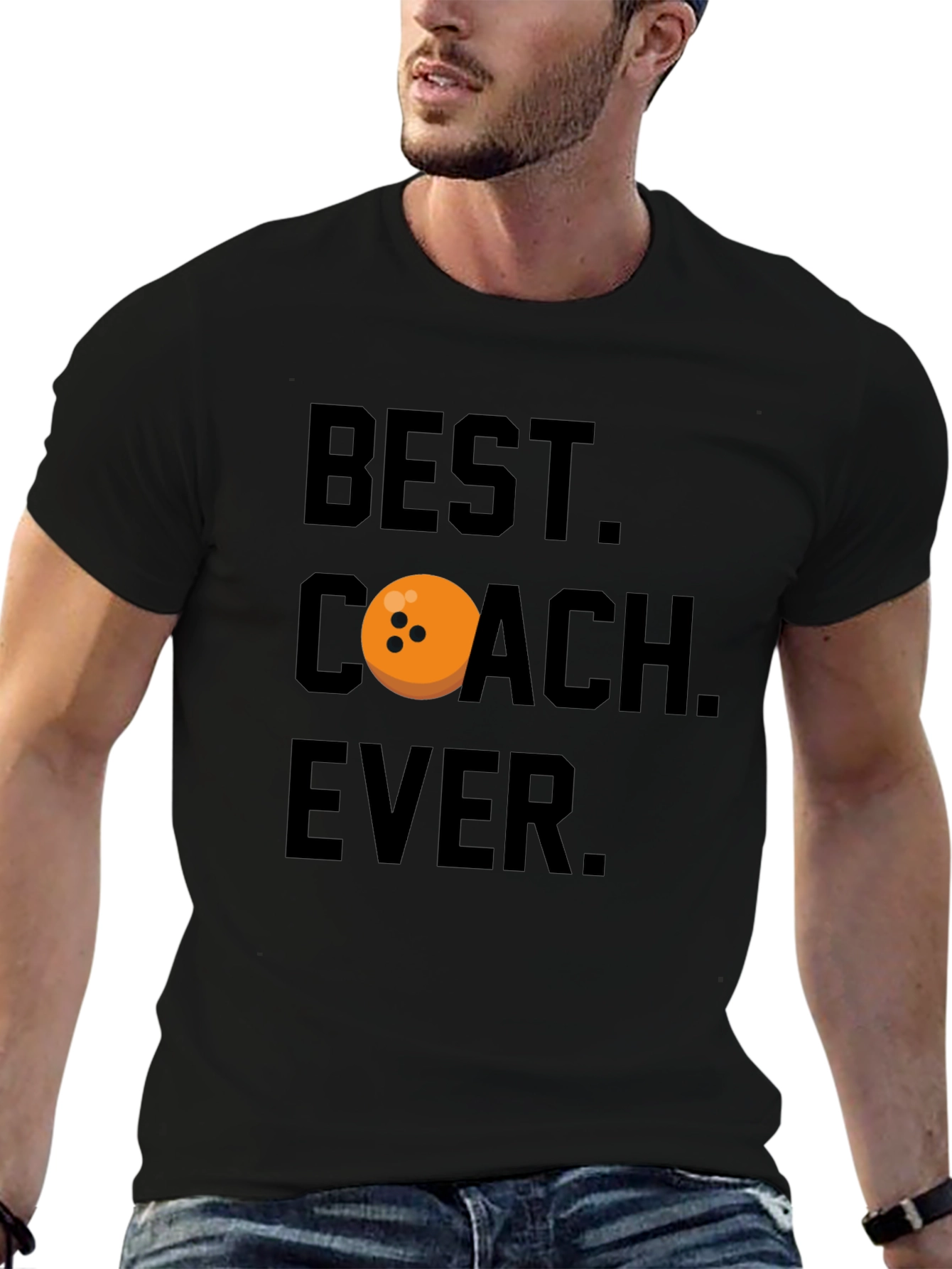 Best Coach Ever Bowling T-Shirt