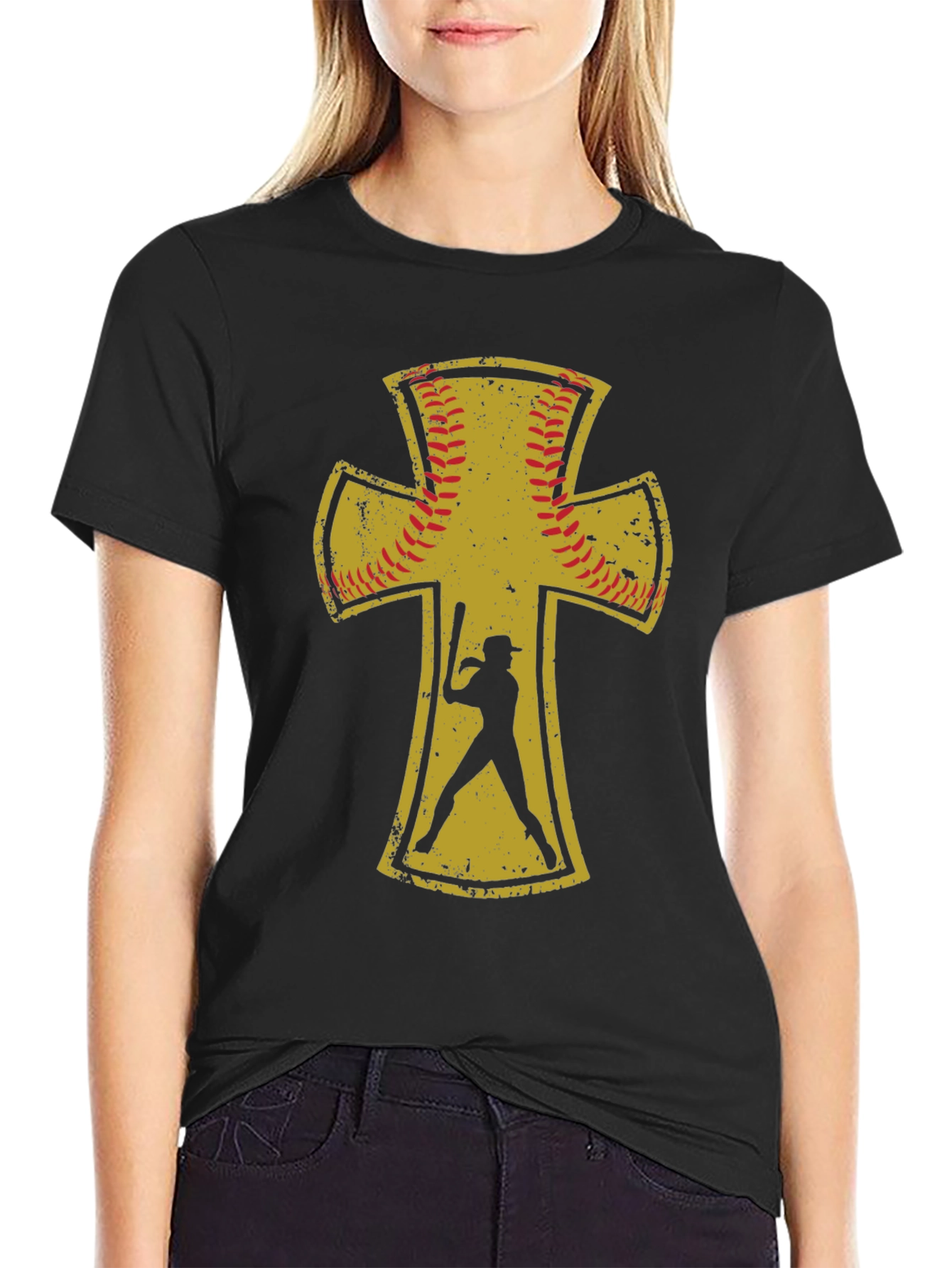 Baseball Cross T-Shirt