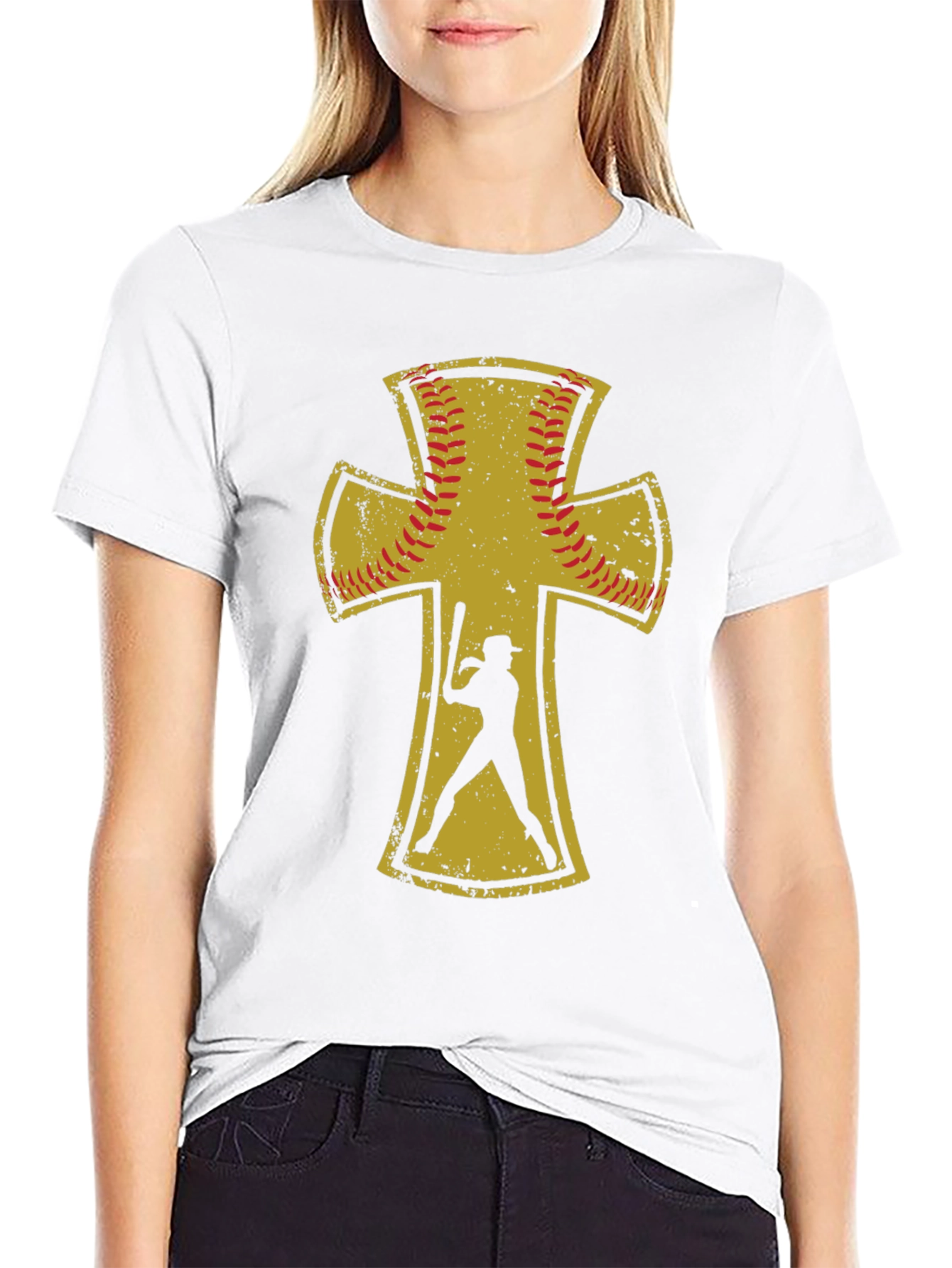 Baseball Cross T-Shirt