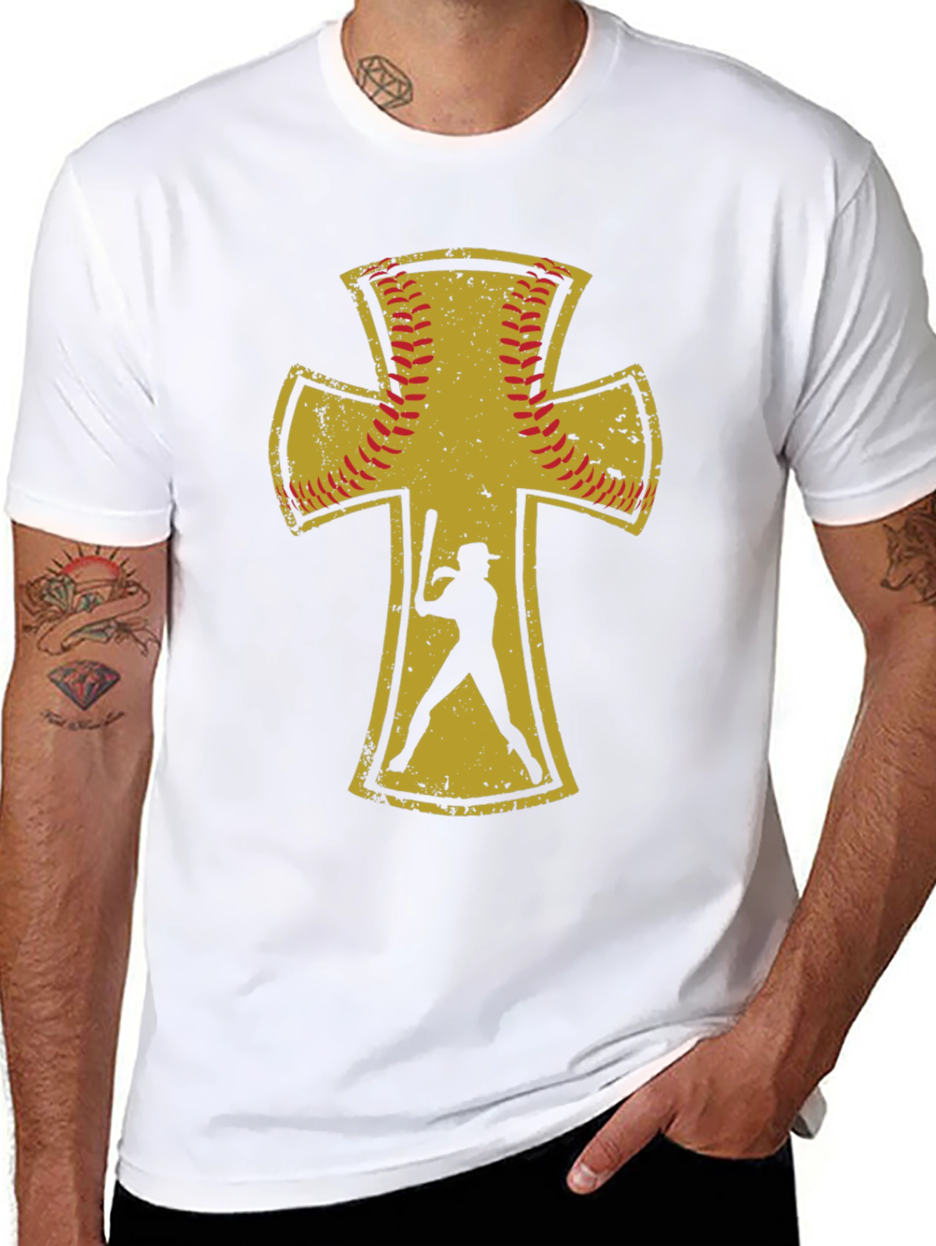 Baseball Cross T-Shirt