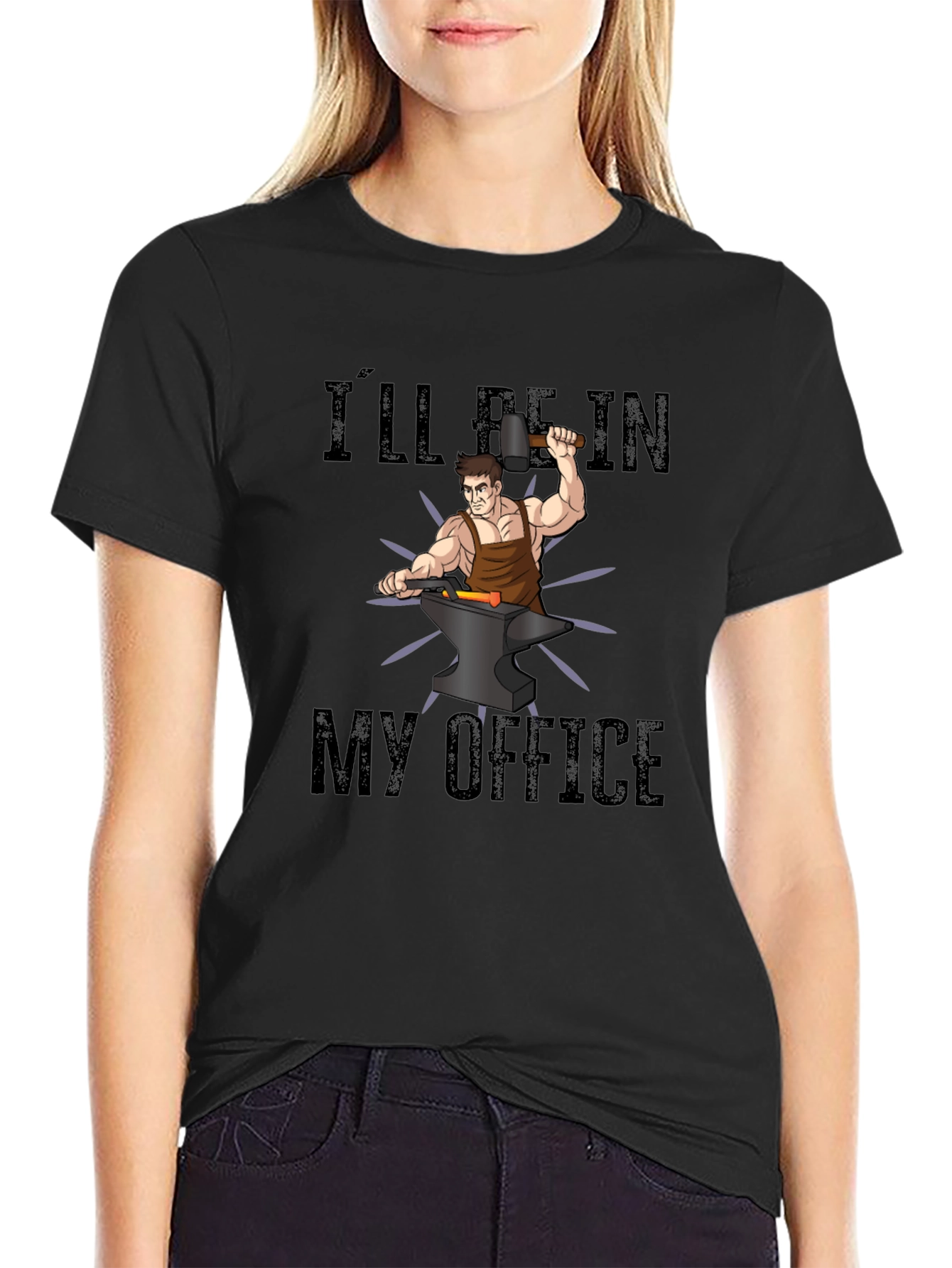 Blacksmith Office Graphic T-Shirt
