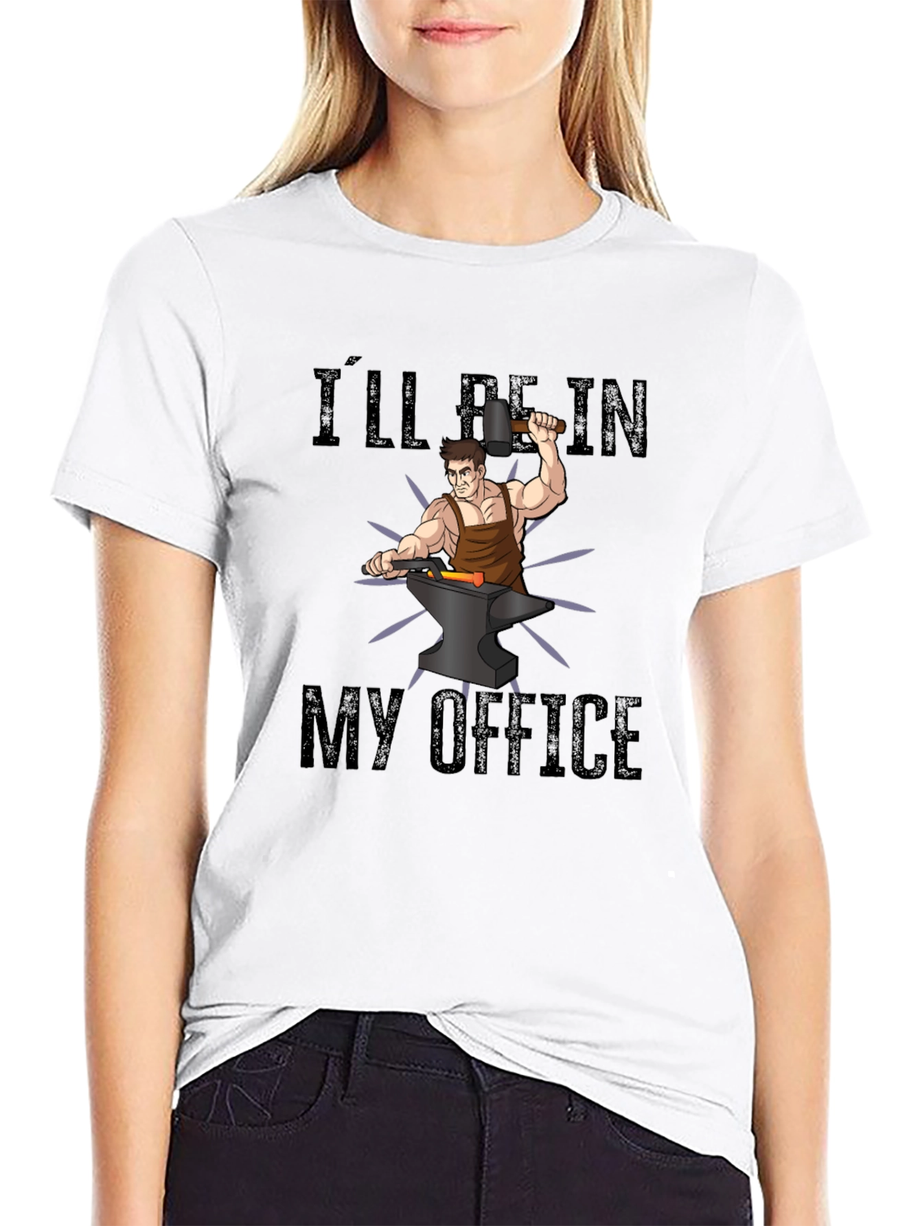 Blacksmith Office Graphic T-Shirt