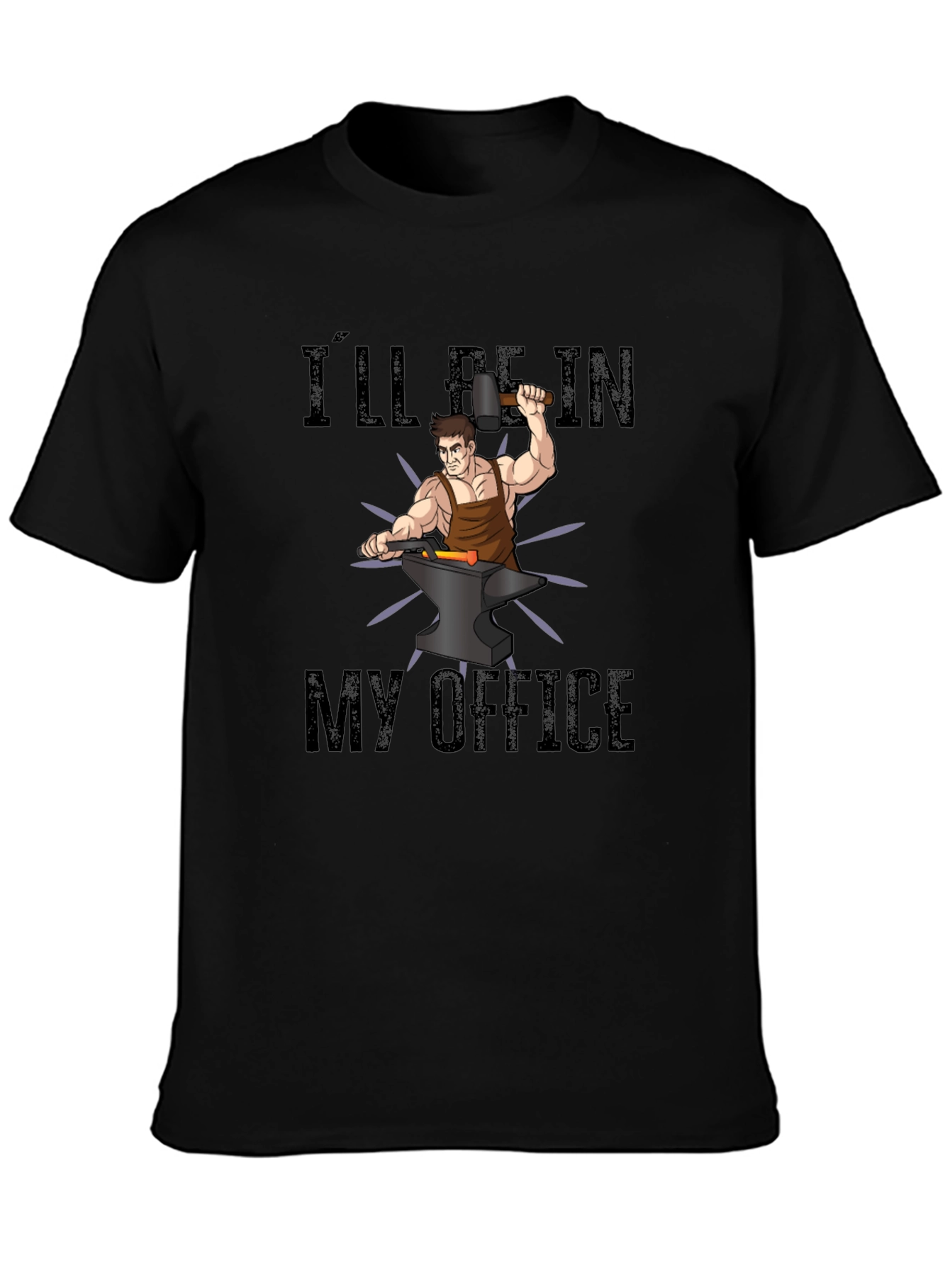 Blacksmith Office Graphic T-Shirt