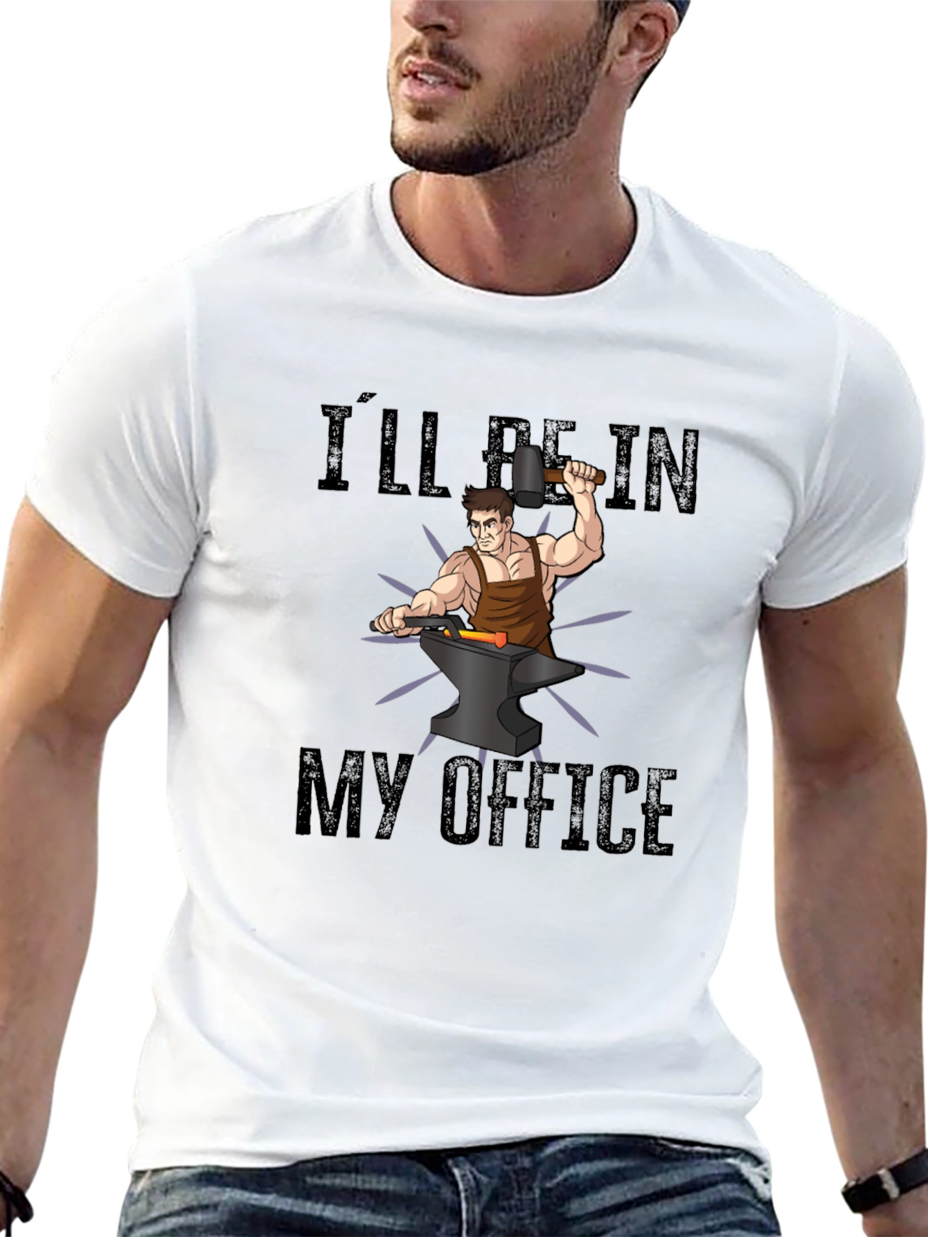 Blacksmith Office Graphic T-Shirt
