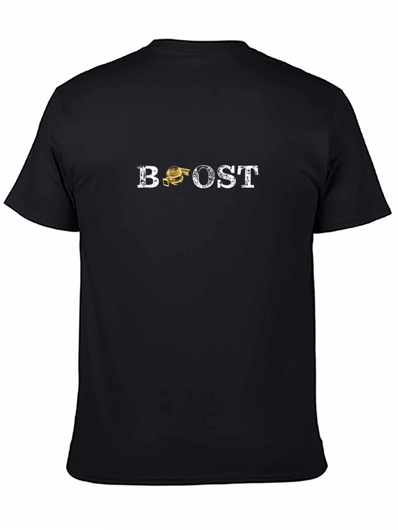 Boost Turbo T-Shirt - Black Crew Neck