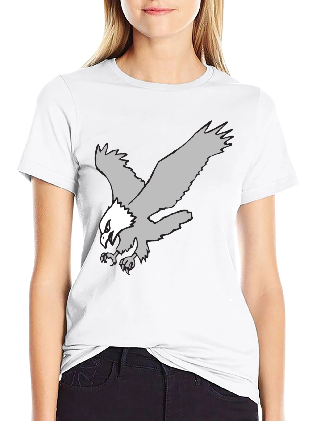 Black Eagle Graphic Tee - Bold Style