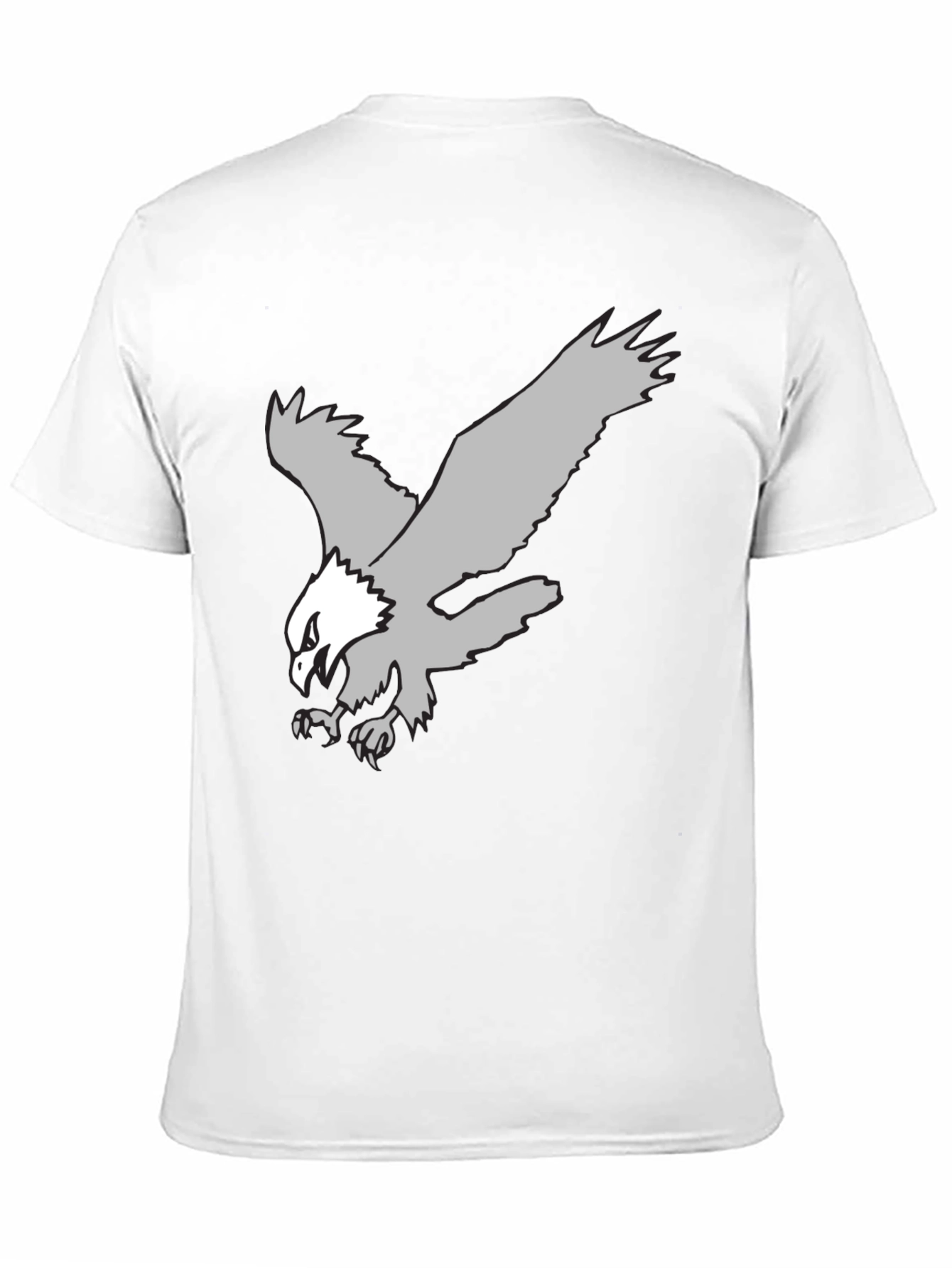 Black Eagle Graphic Tee - Bold Style