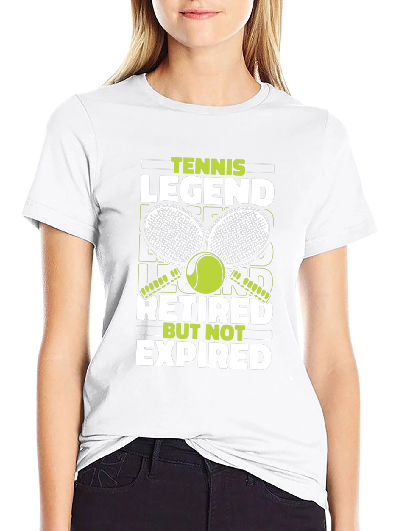 Tennis Legend Retired But Not Expired T-Shirt
