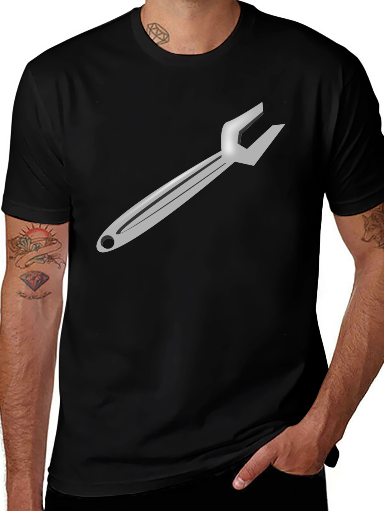 Wrench Graphic Tee - Mechanic Gift