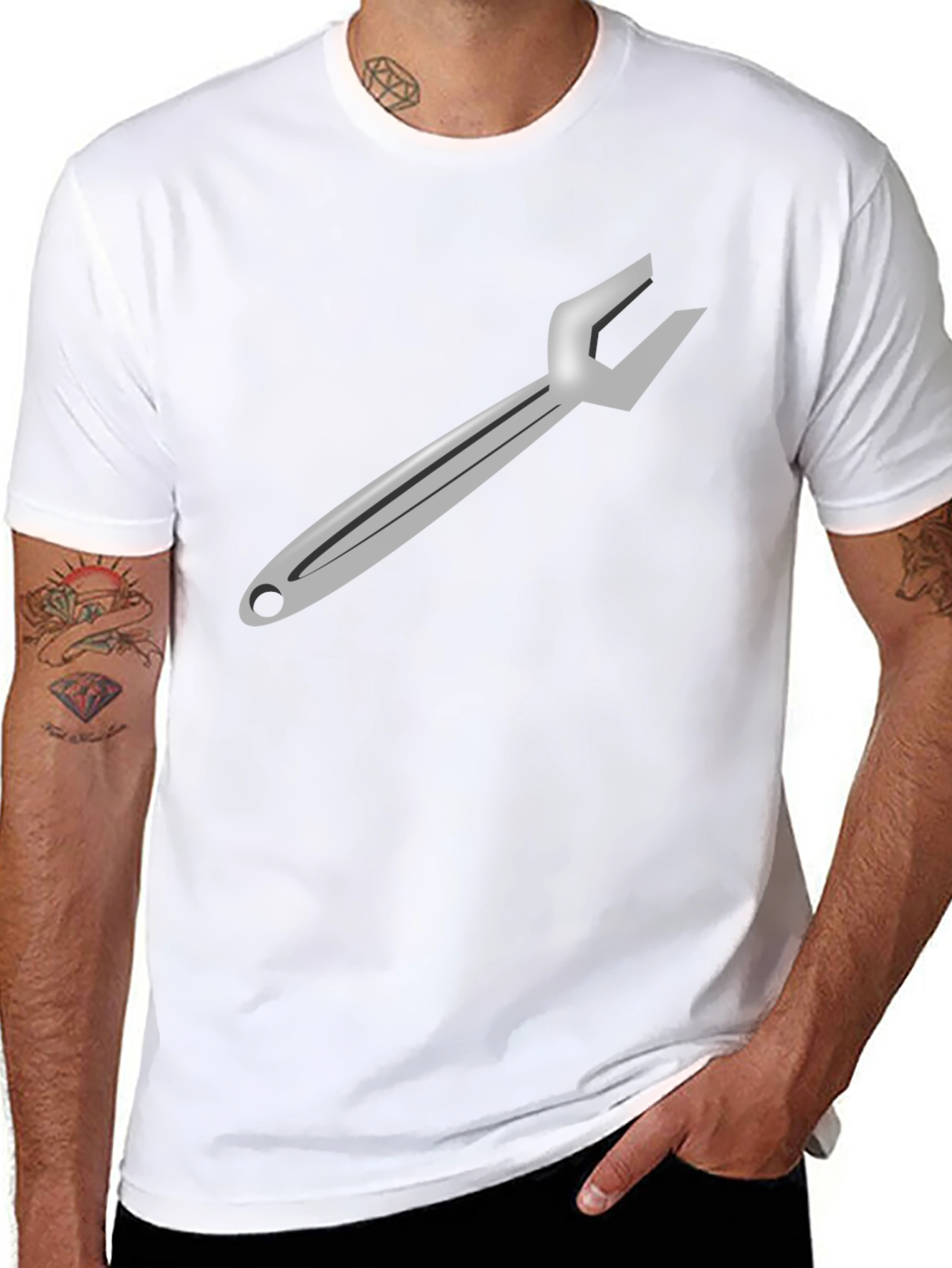 Wrench Graphic Tee - Mechanic Gift