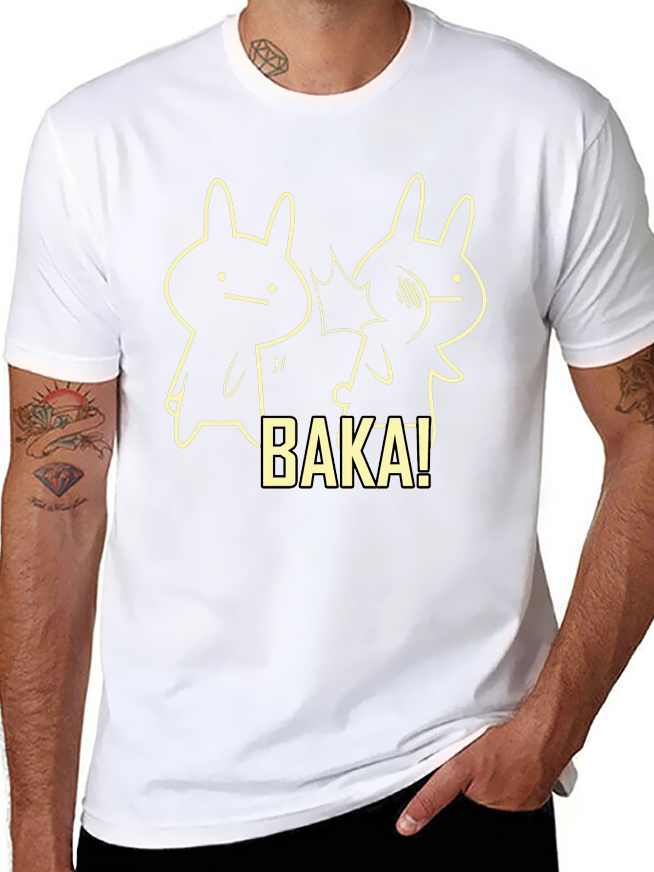 Baka Slap Funny Anime T-Shirt