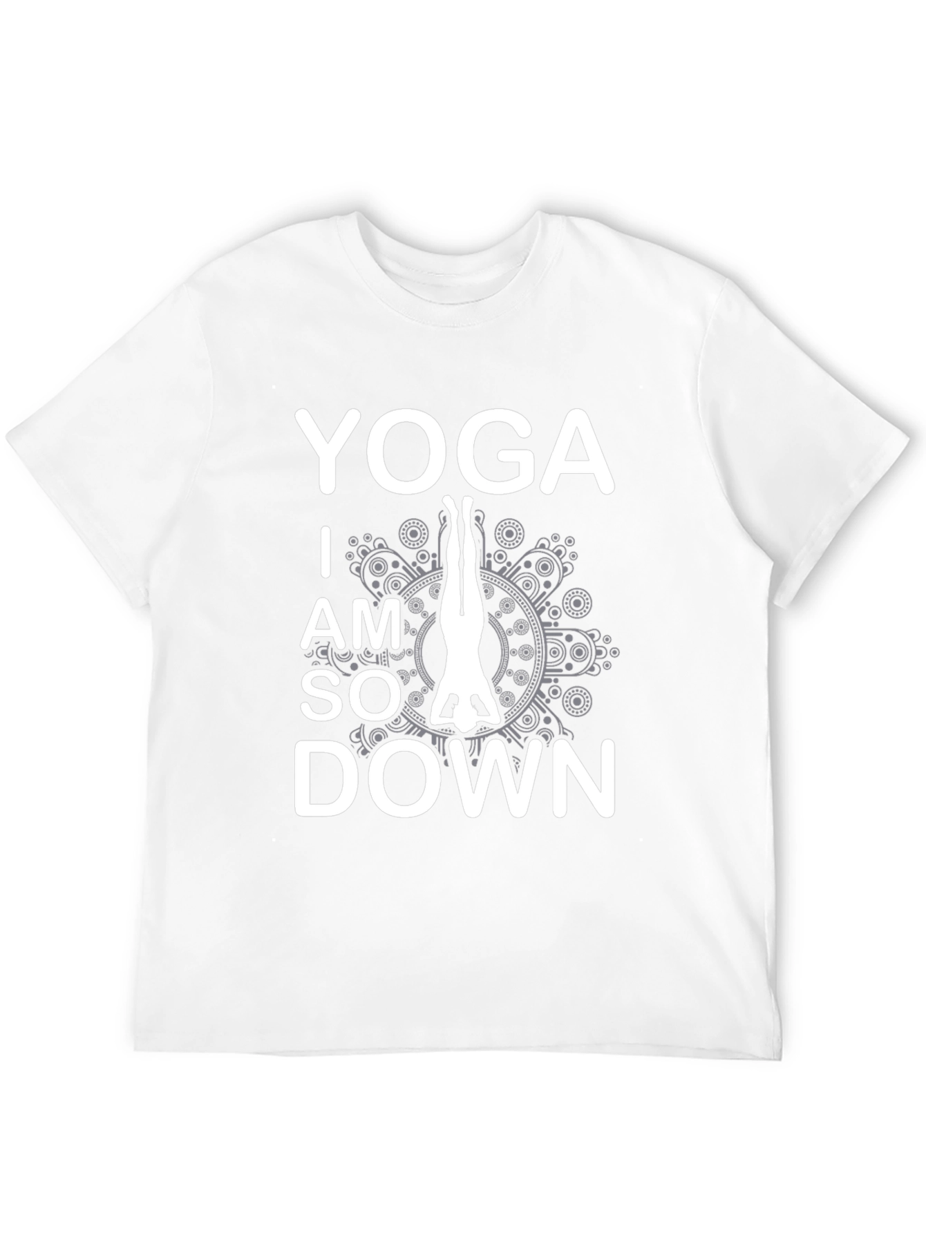 Yoga I am So Down T-Shirt Black