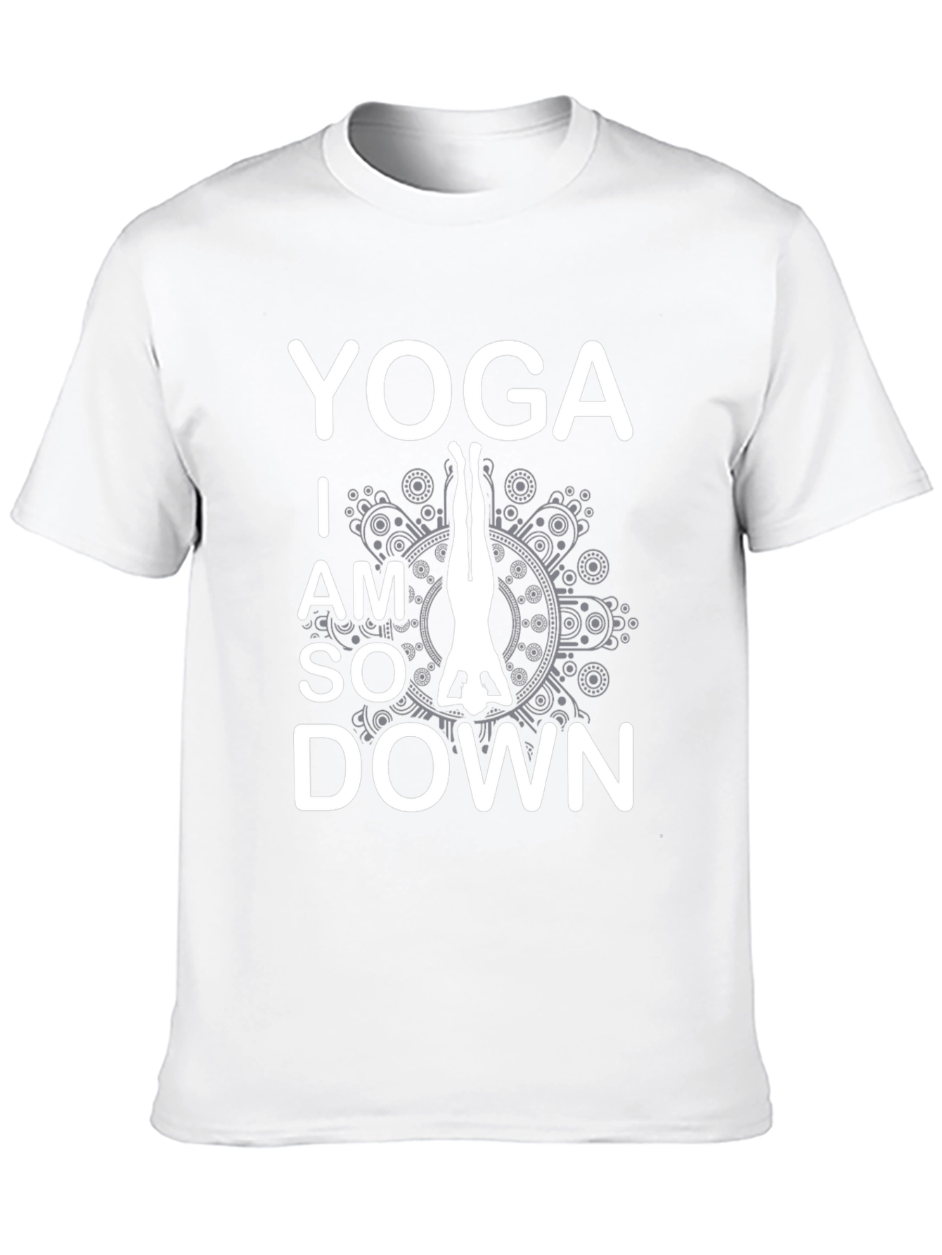 Yoga I am So Down T-Shirt Black