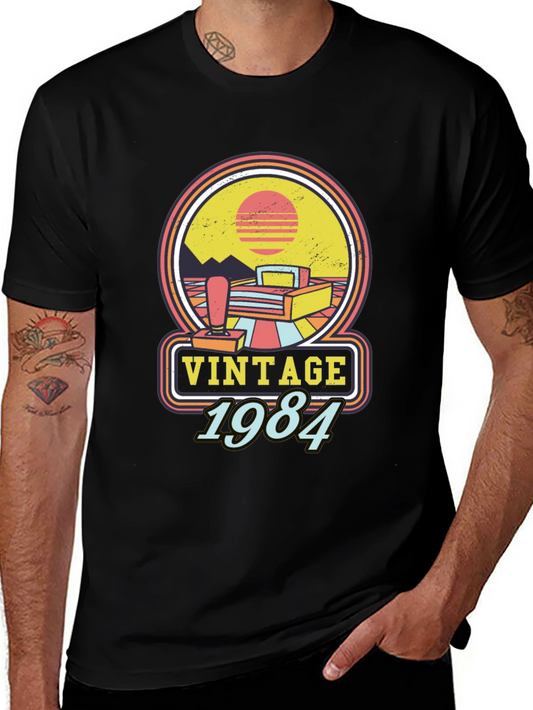 Vintage 1984 Retro Gaming T-Shirt