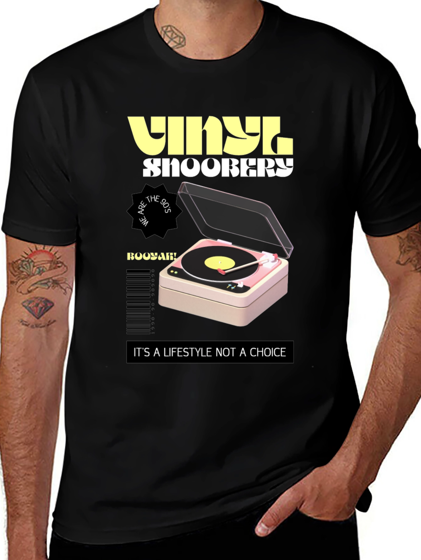 Vinyl Snoobery Graphic Tee