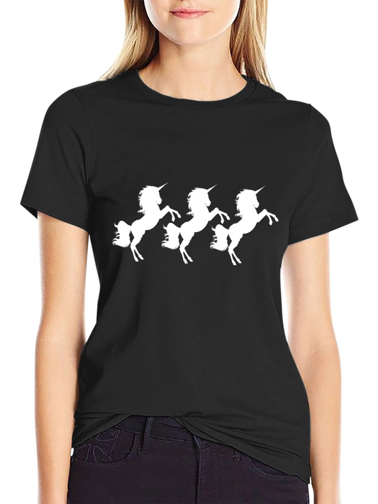 Unicorn Graphic Tee - Black