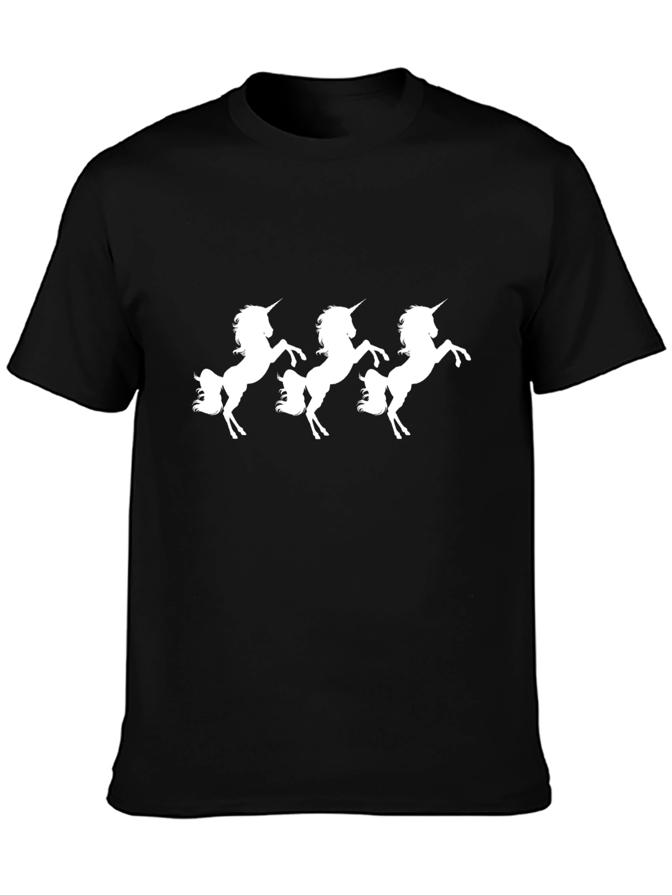 Unicorn Graphic Tee - Black